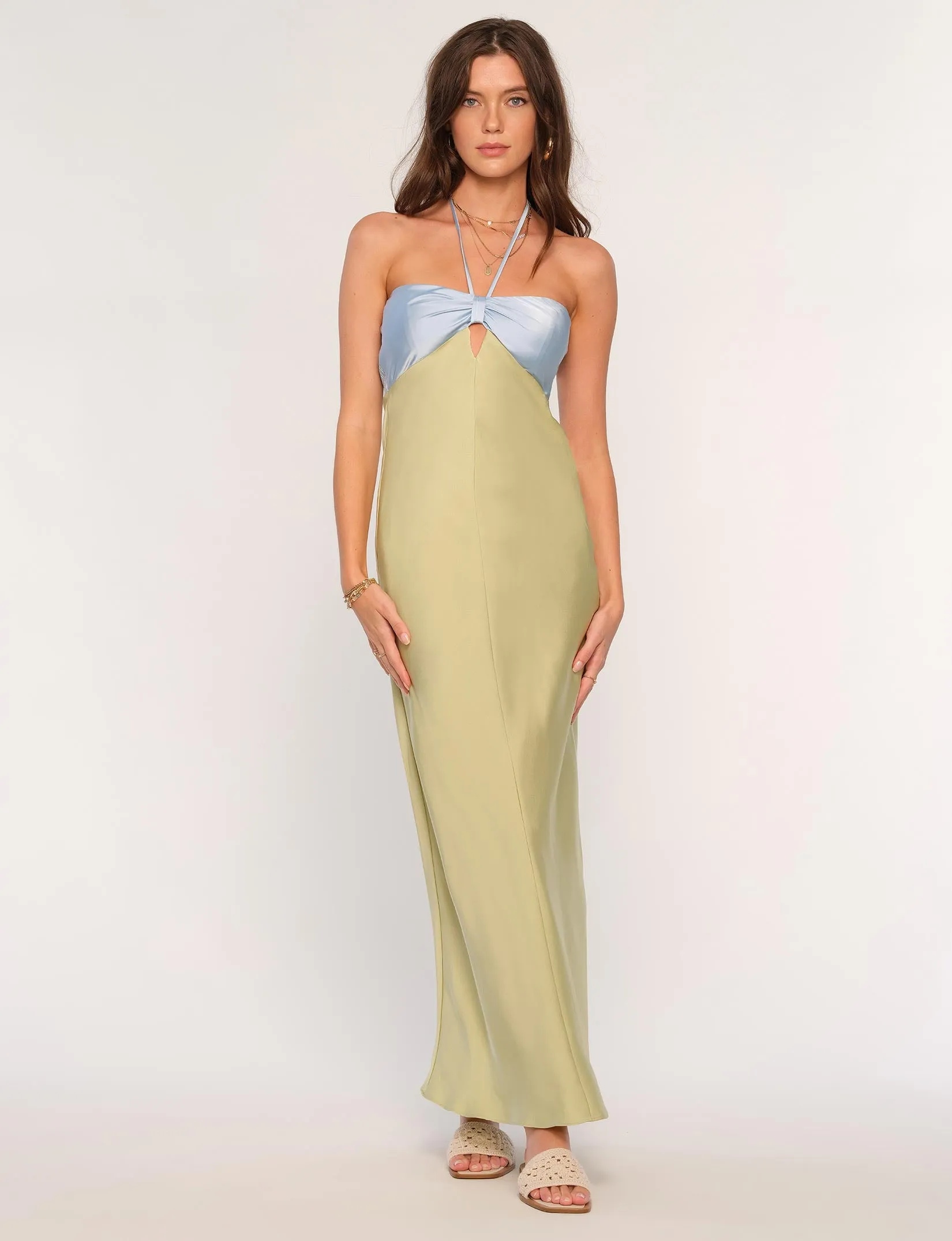 Cloud Light Layer Light London Dress