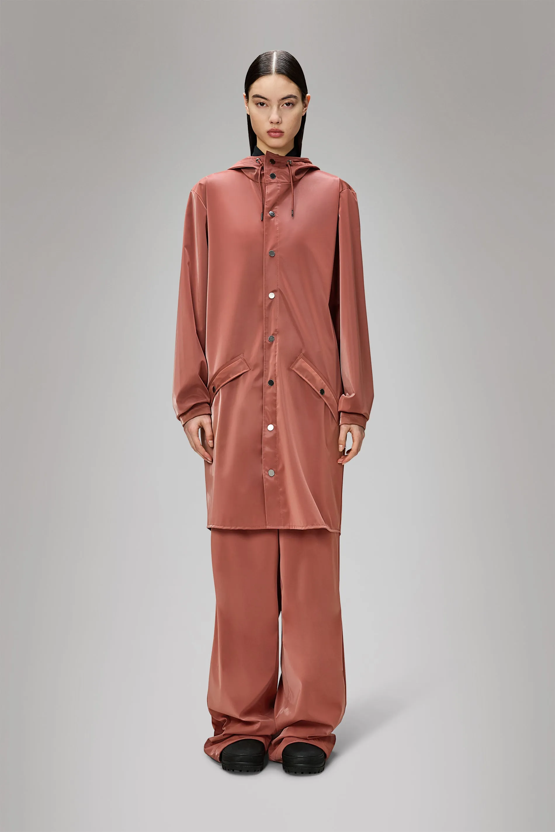 Windproof Design Long Jacket