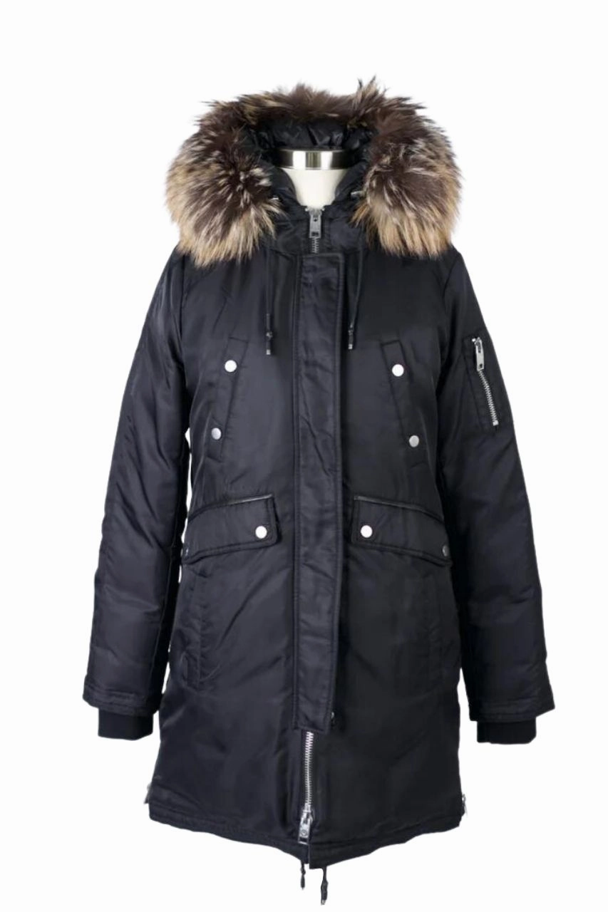 Long Puffer Jacket TemperatureRegulating Tech