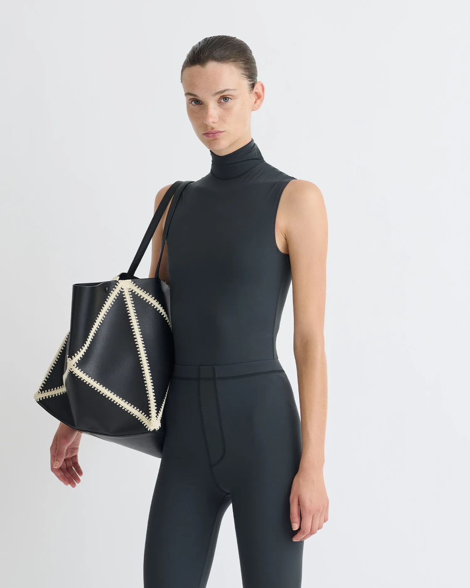 Artice - Elastic Jersey Bodysuit - Dusty Blue Versatile Cut