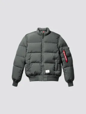 MA-1 QUILTED BOMBER JACKET Seamless Welded Construction