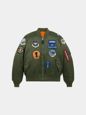 MA-1 SQUADRON BOMBER JACKET Effortless Travel Wear