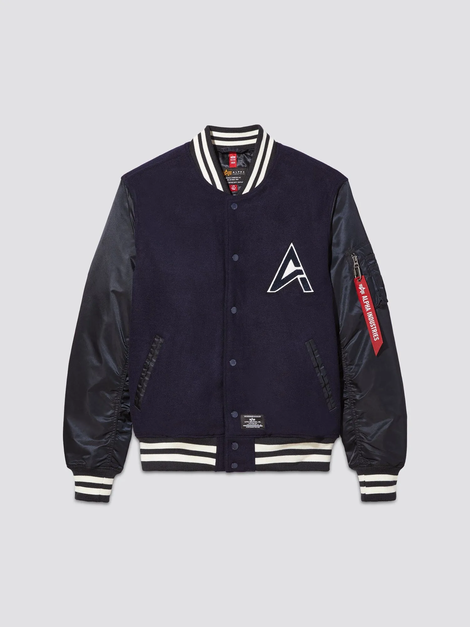 MA-1 WOOL VARSITY JACKET Insulated Warmth