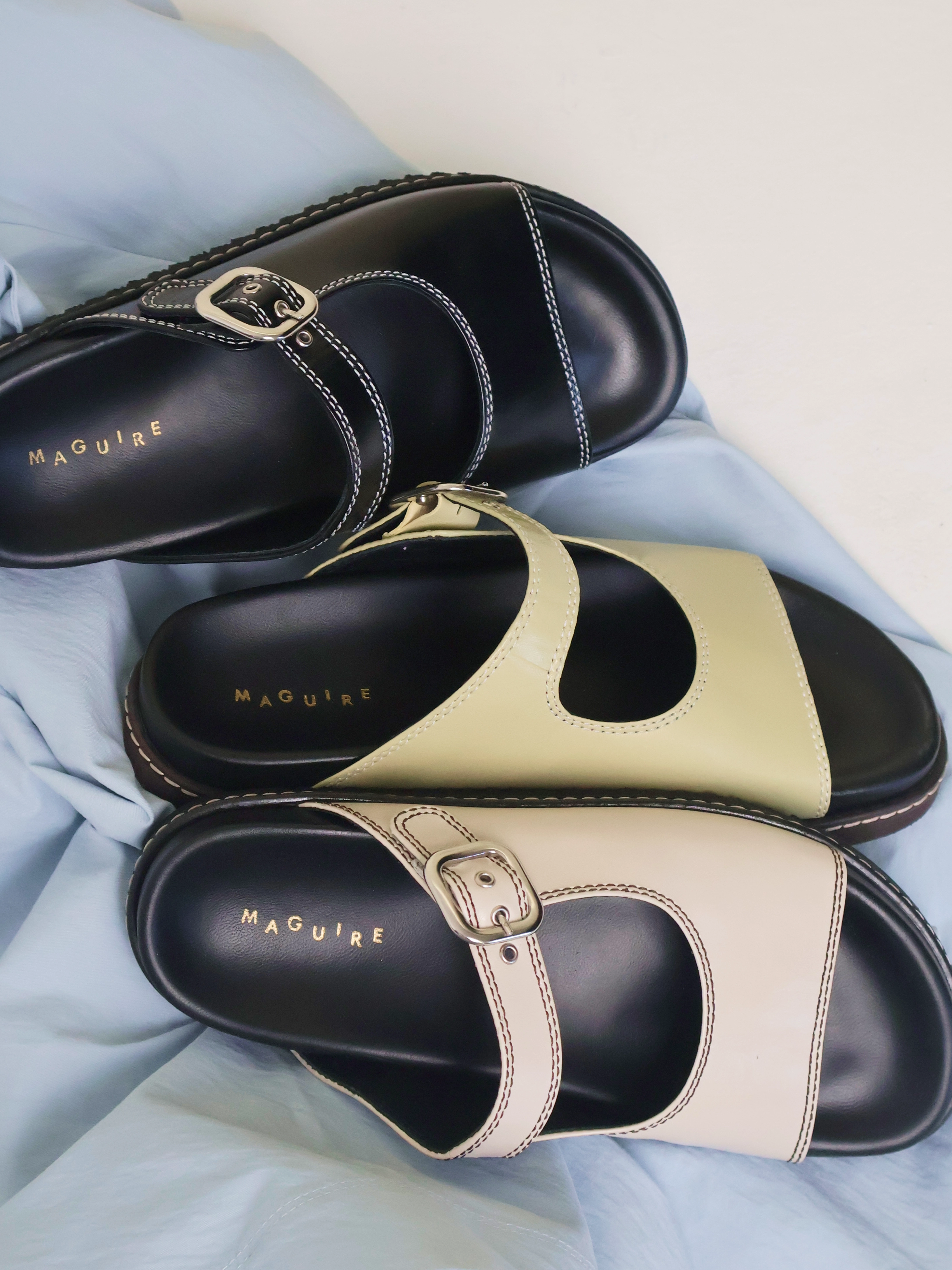 Air Flow Madeira Cream Sandal