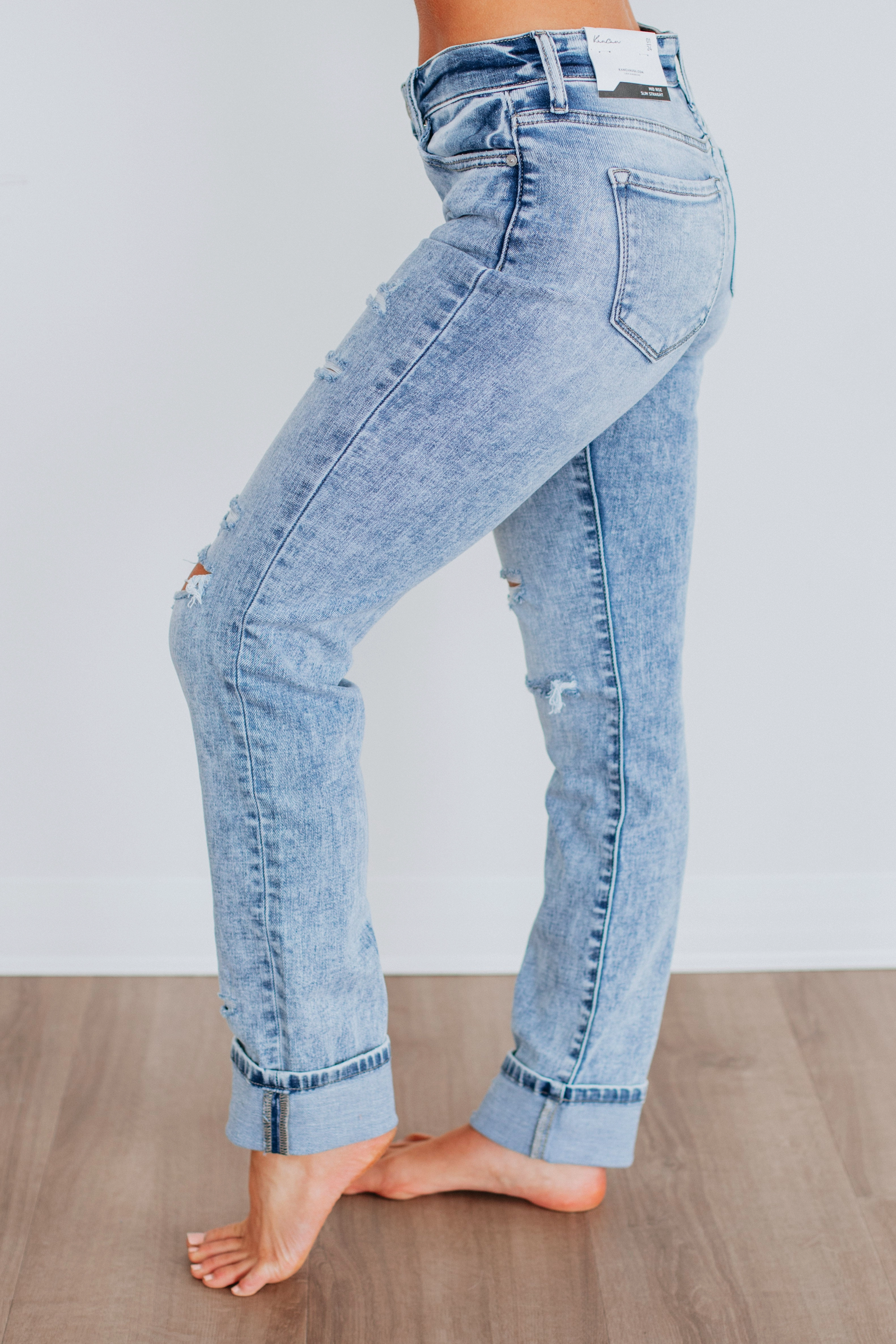 Quick Dry Weave Technology Modern Minimalist Creative Look Home Comfort Madeleine KanCan Jeans