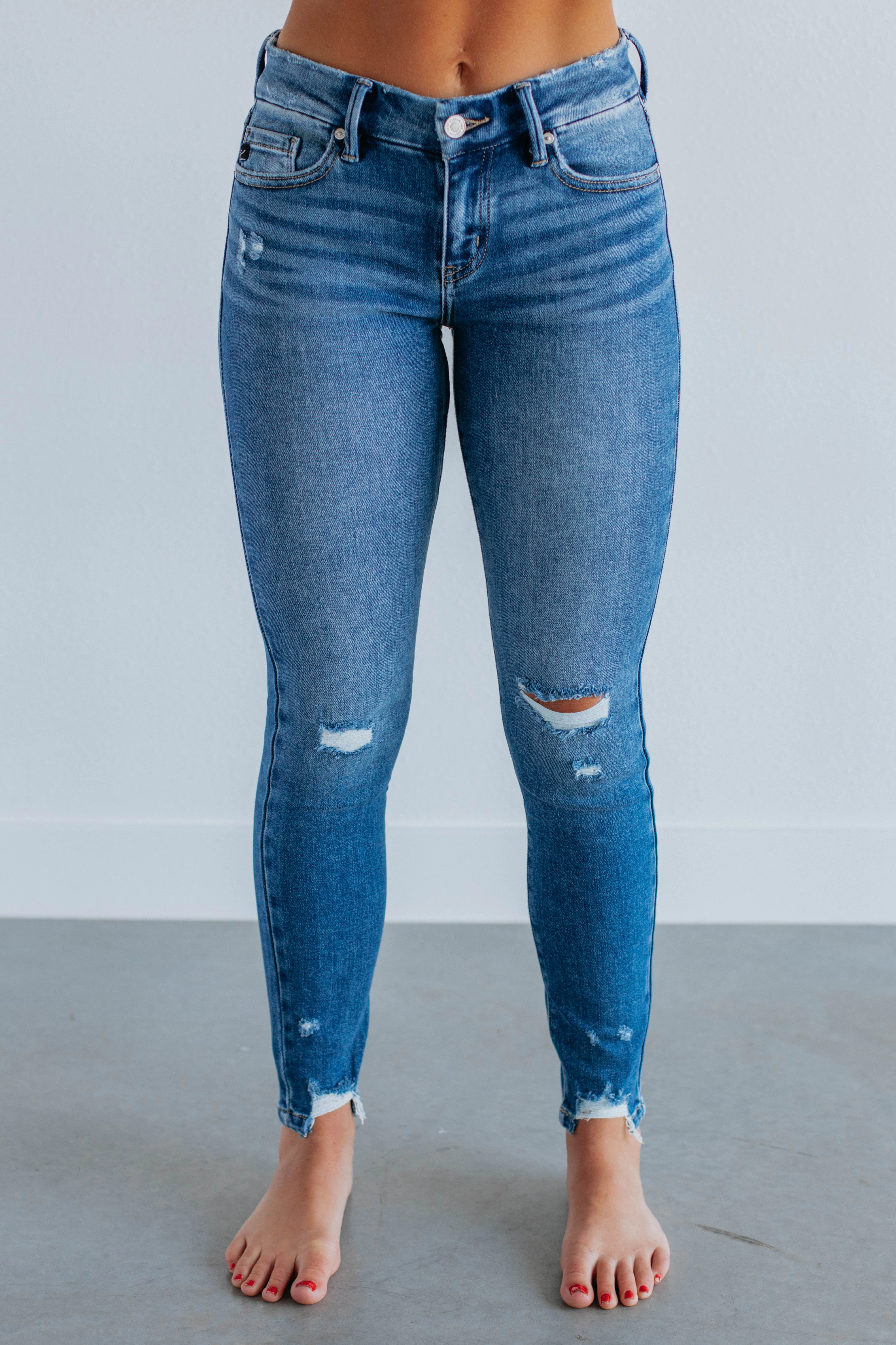 Maela KanCan Jeans - Medium Wash Eco Conscious Denim