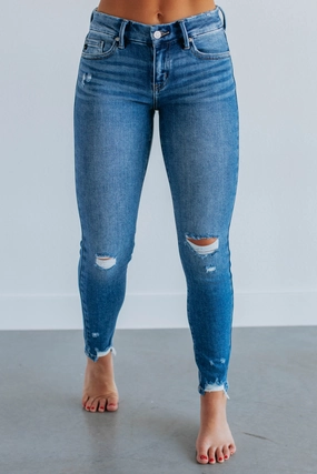 Maela KanCan Jeans - Medium Wash Chic Design