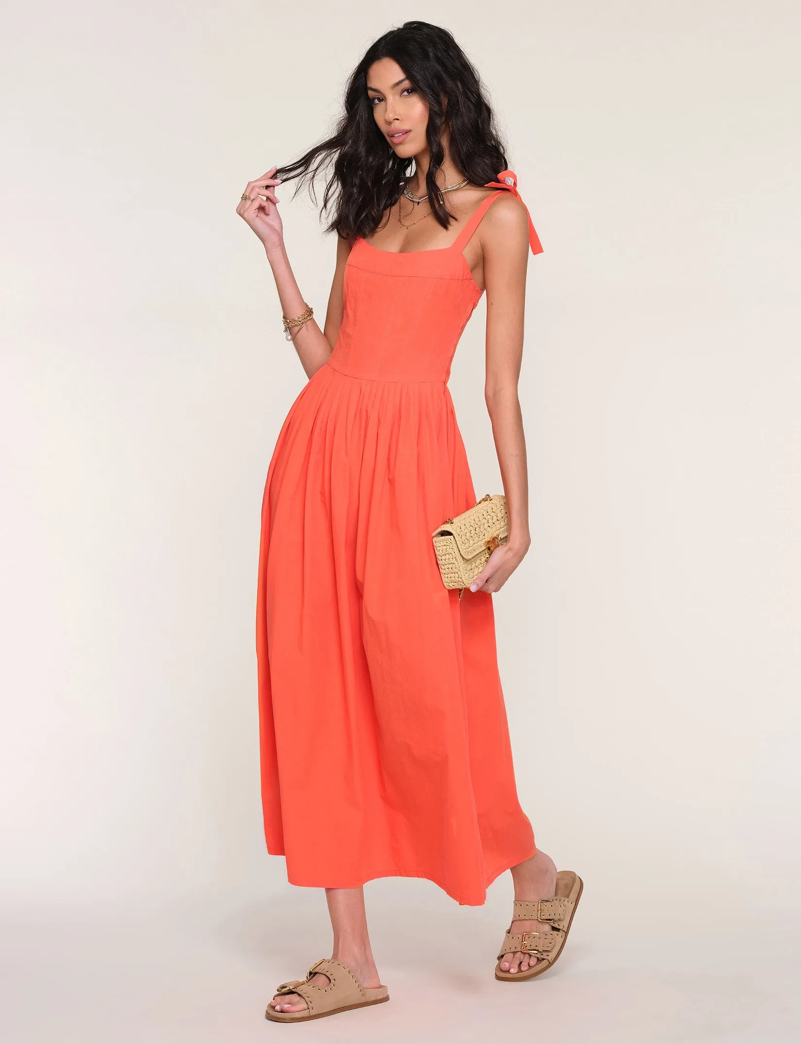High-waist Malani Dress