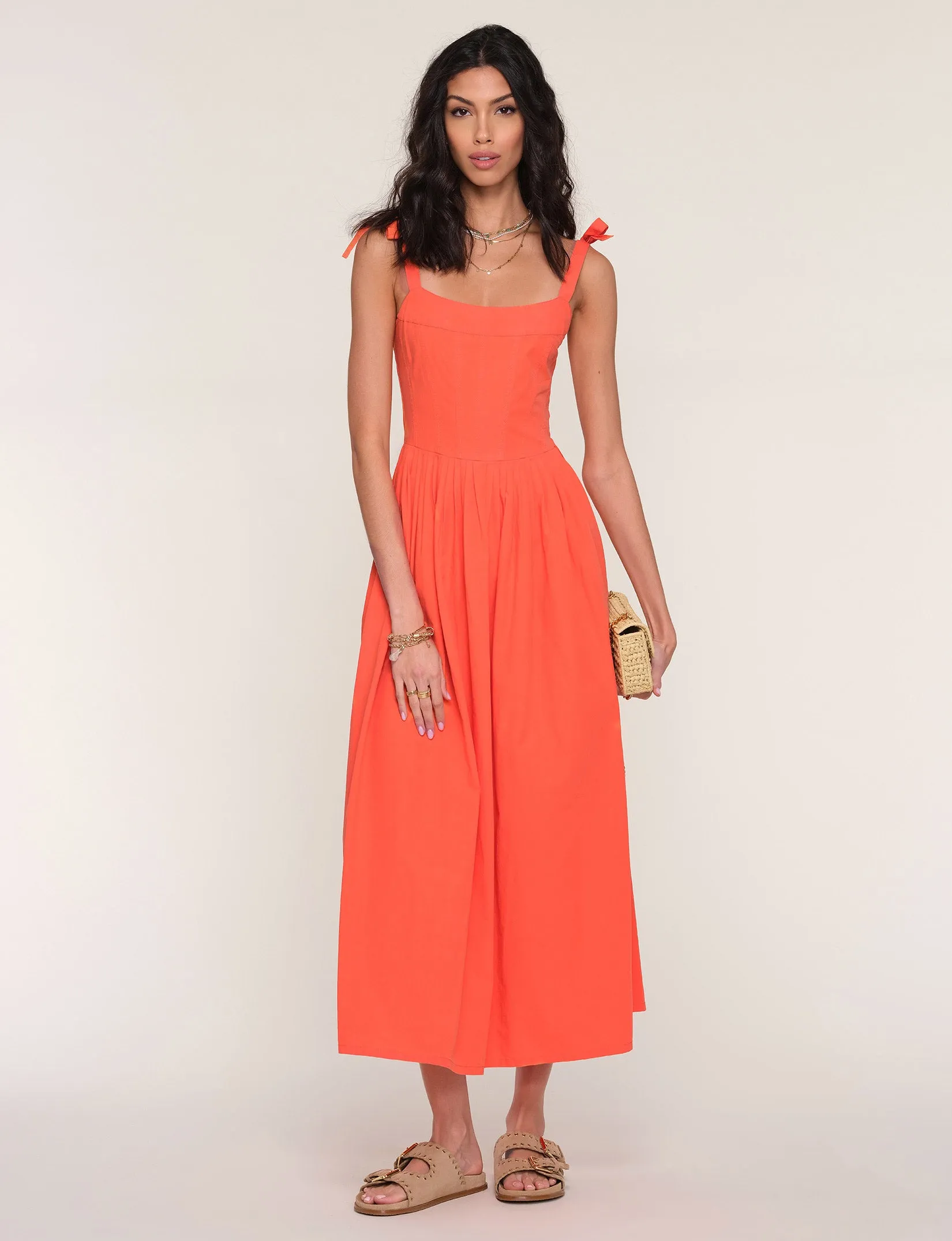 Elegant Motion Calm Tone Malani Dress