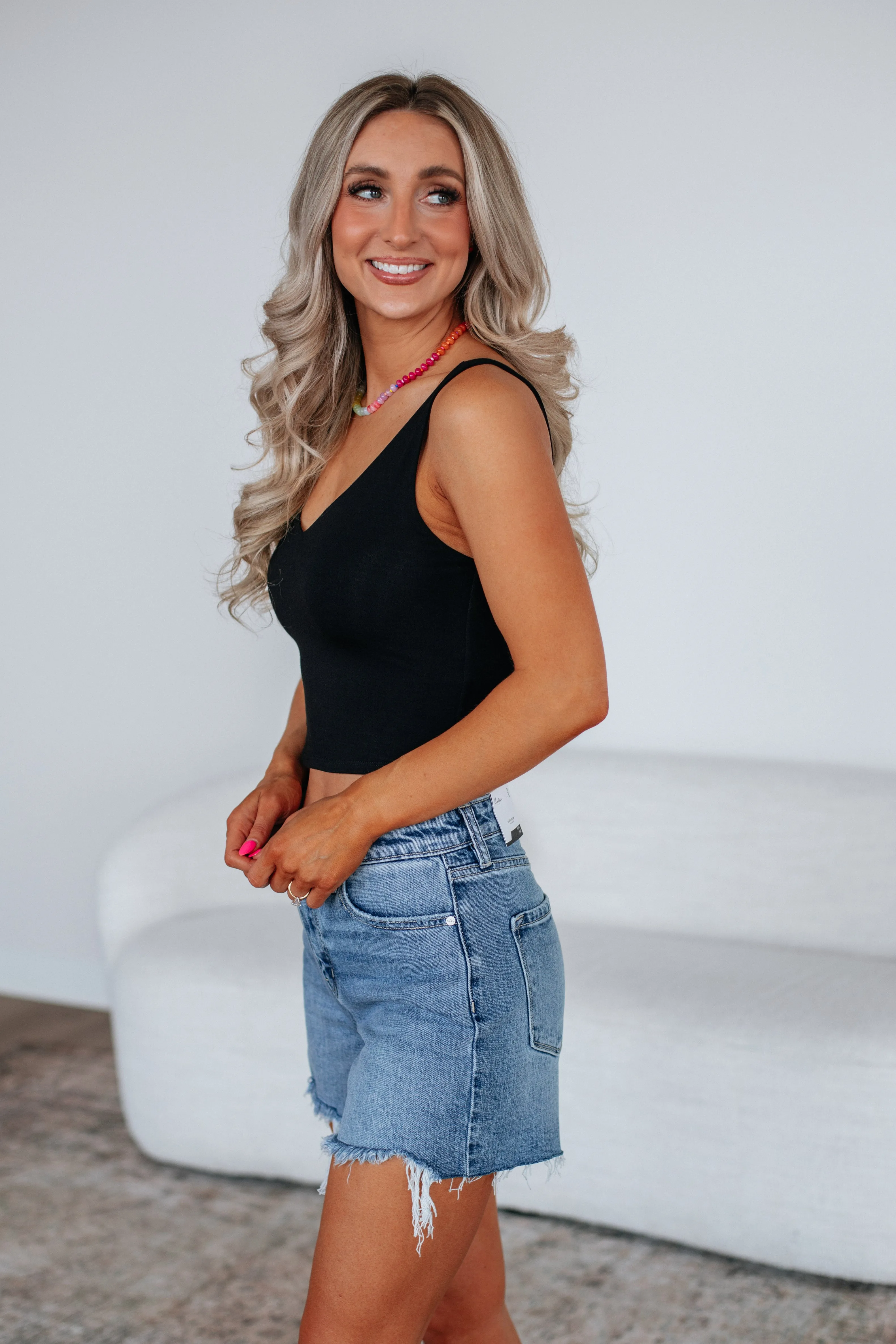 Anti Static Finish Malina Basic Tank - Black