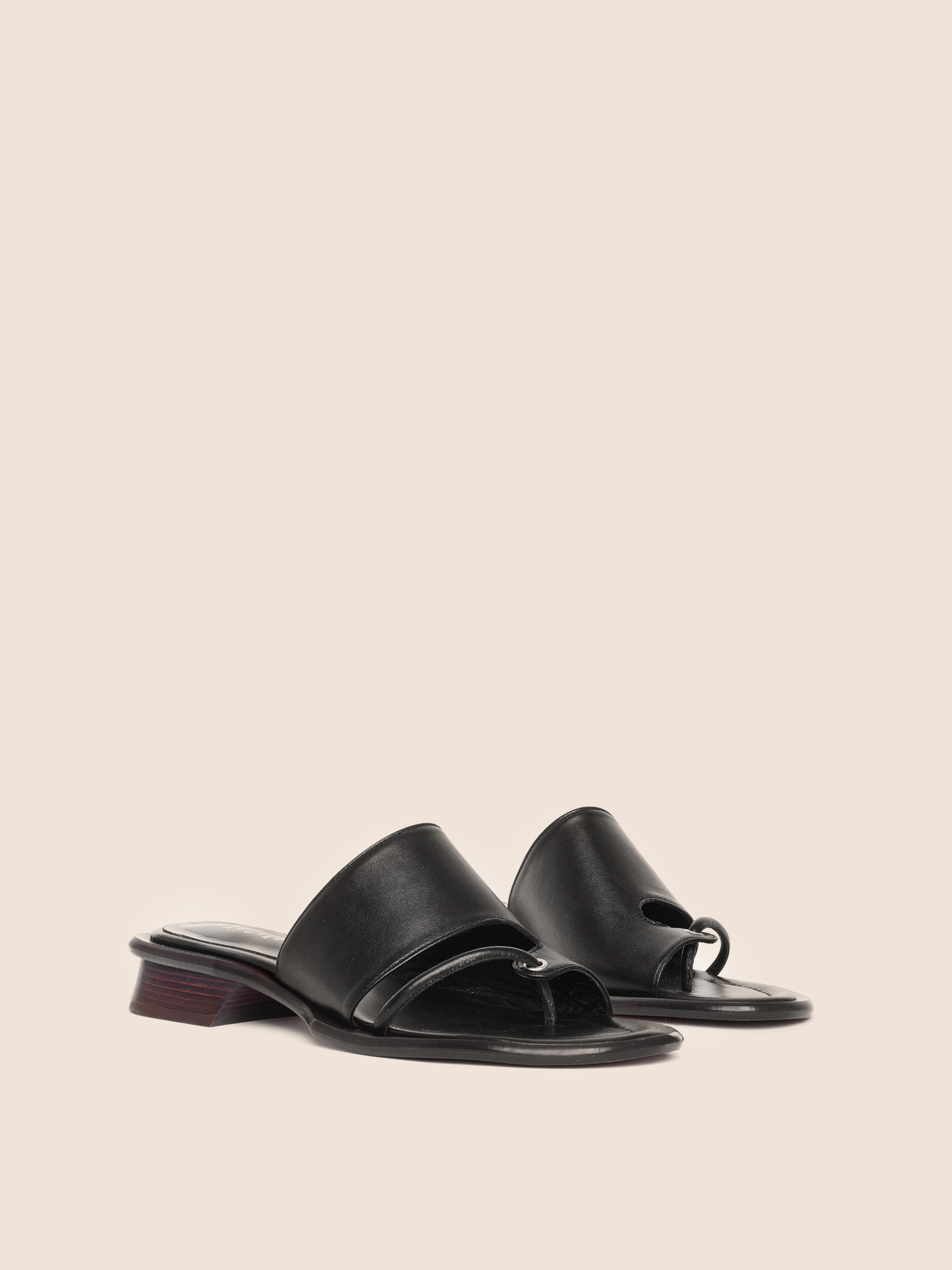Fashion Forward Mallorca Black Sandal