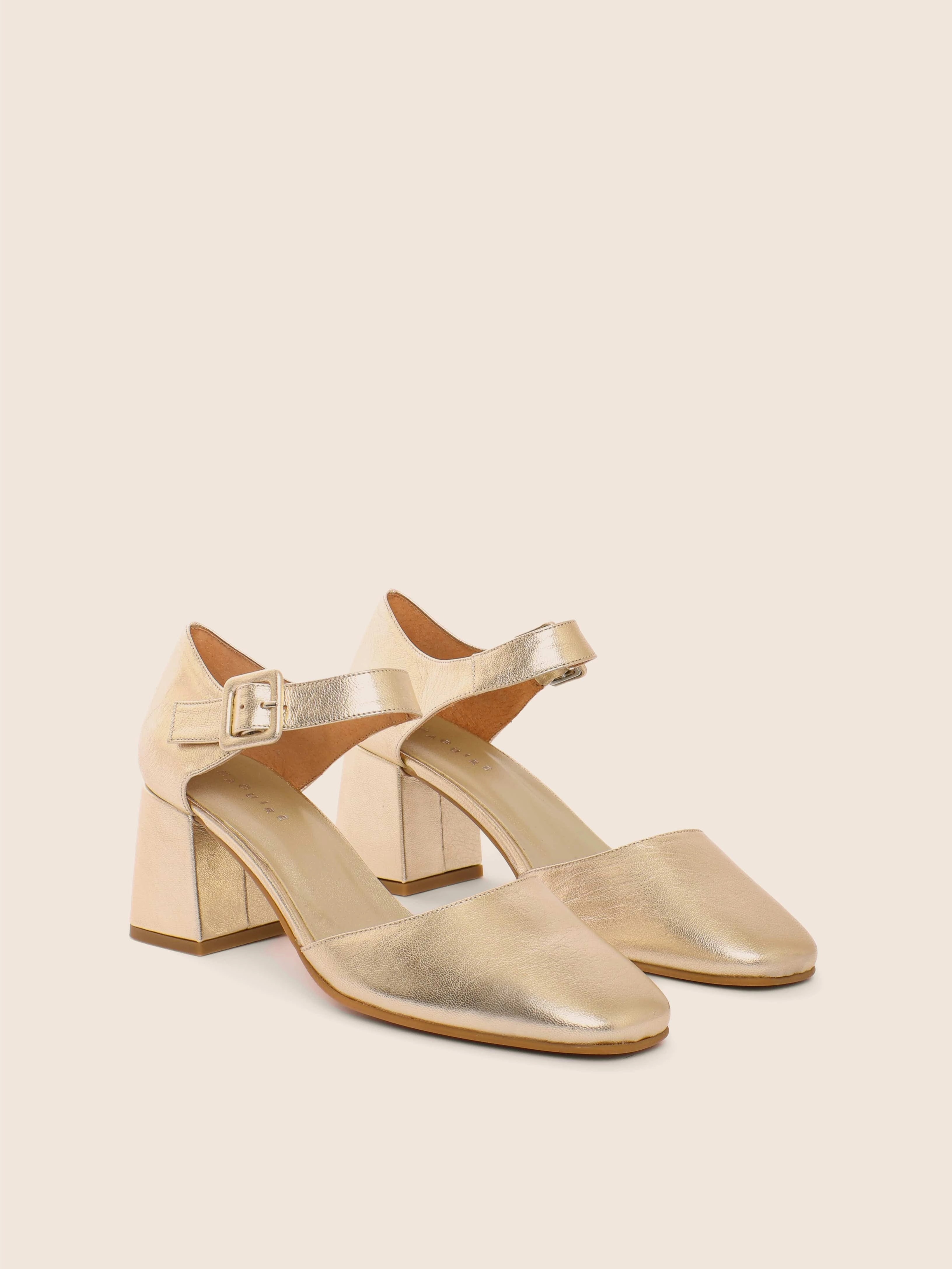Elegant Shoes Spring Sandals Marbella Gold Mary Jane
