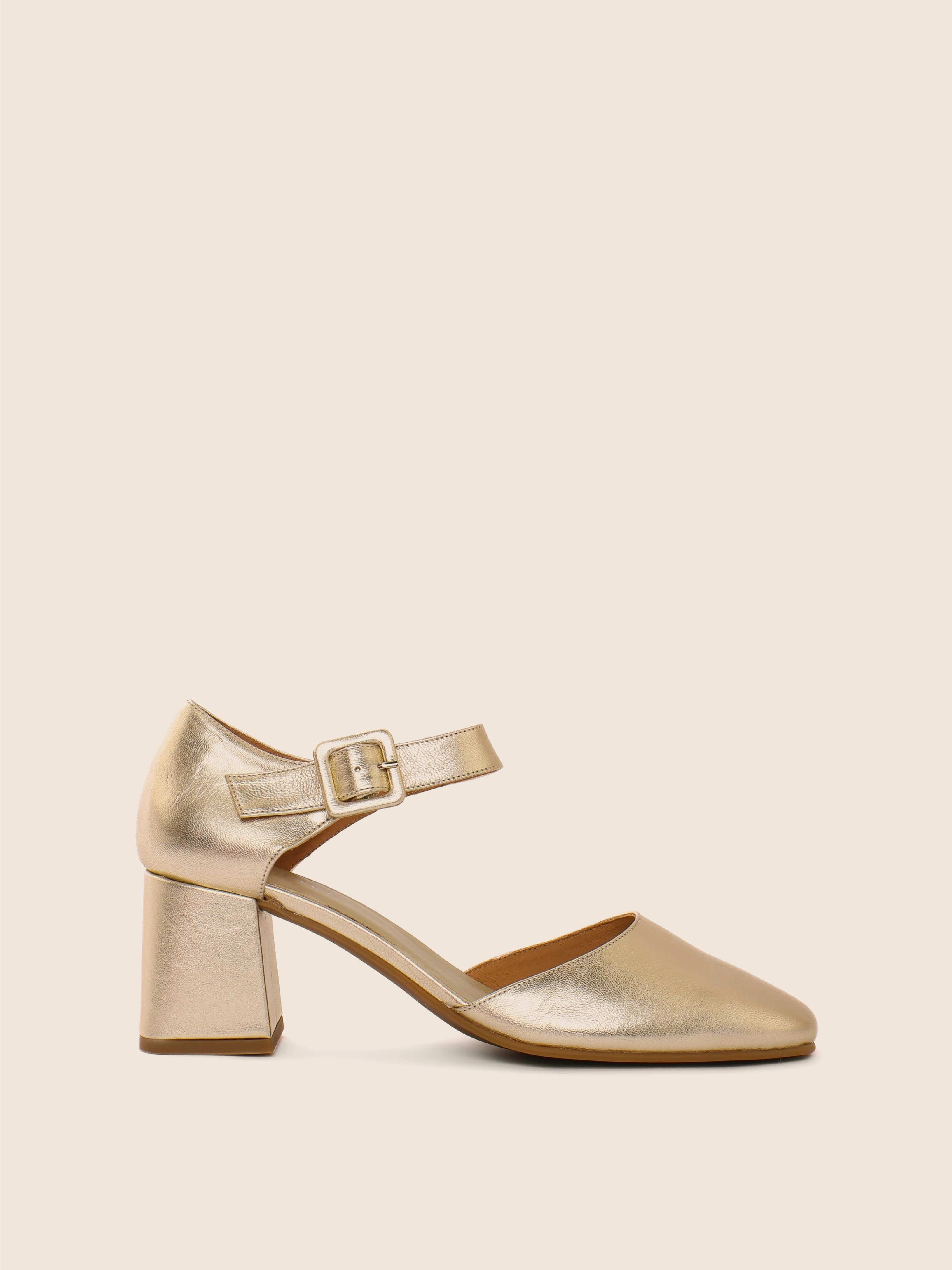 Effortless Style Marbella Gold Mary Jane