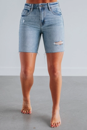 Marlin Hidden Shorts - Medium Wash mix and match Ergonomic Panel Design