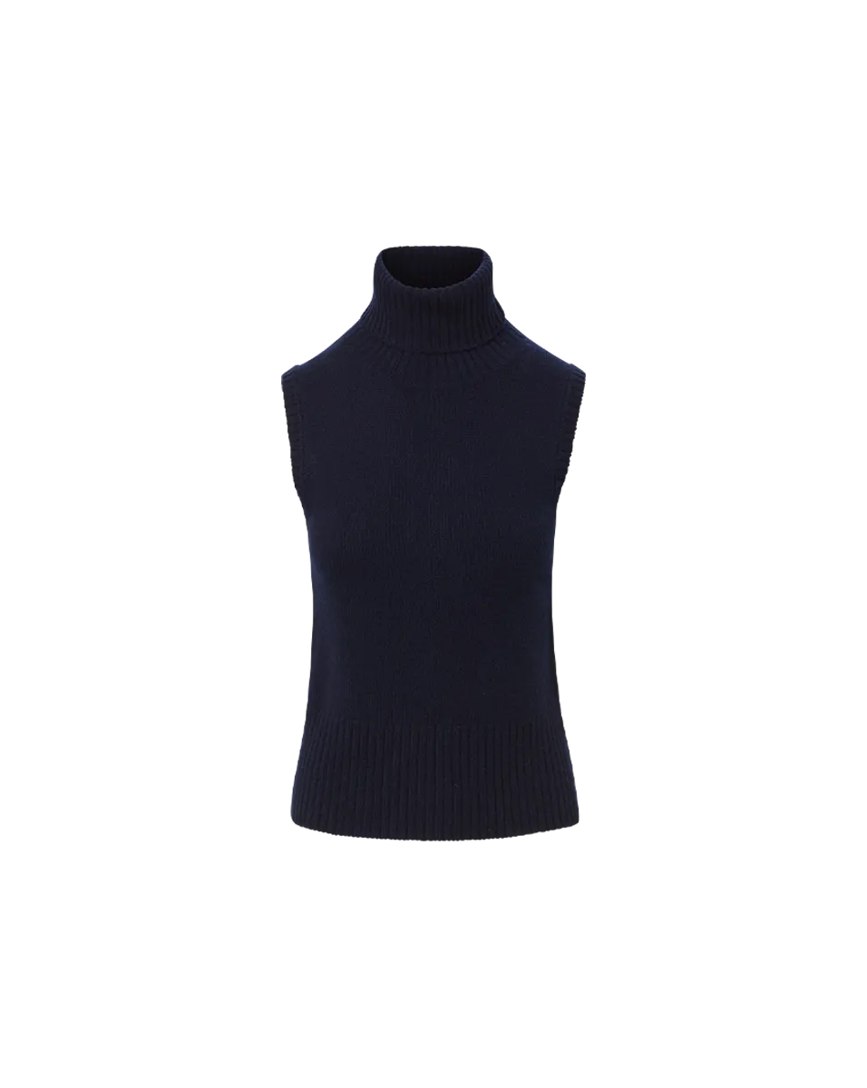 Mazzy Cashmere Sleeveless Sweater Casual Style Wear Comfy Movement