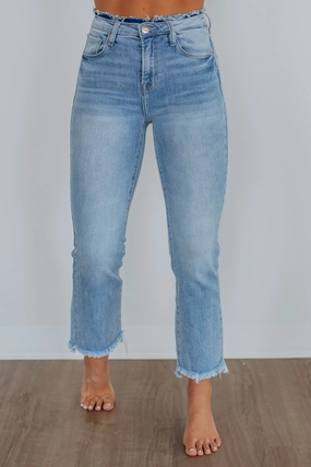 Premium Look Effortless Layer Melody Risen Jeans