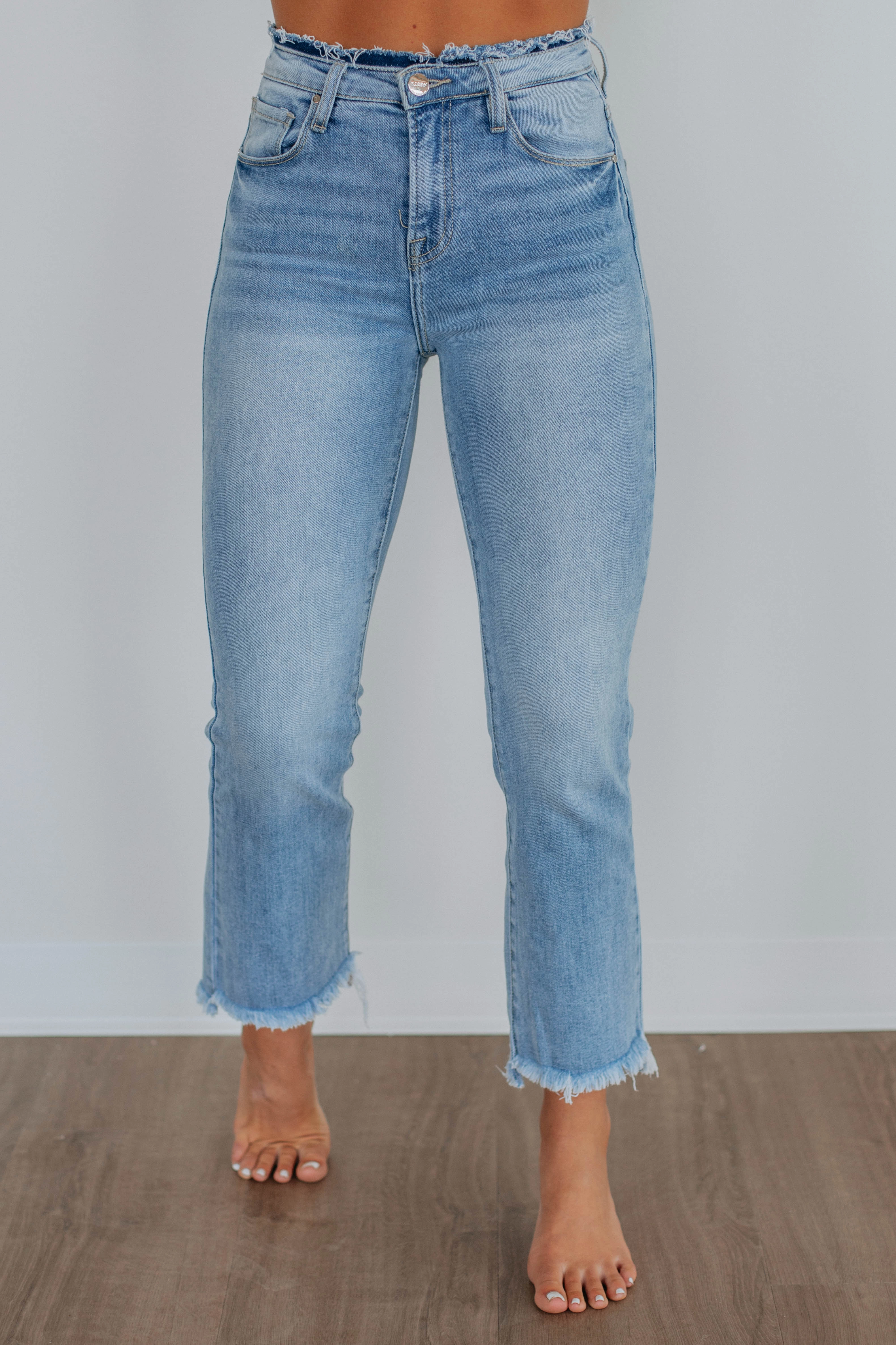 Premium Look Effortless Layer Melody Risen Jeans
