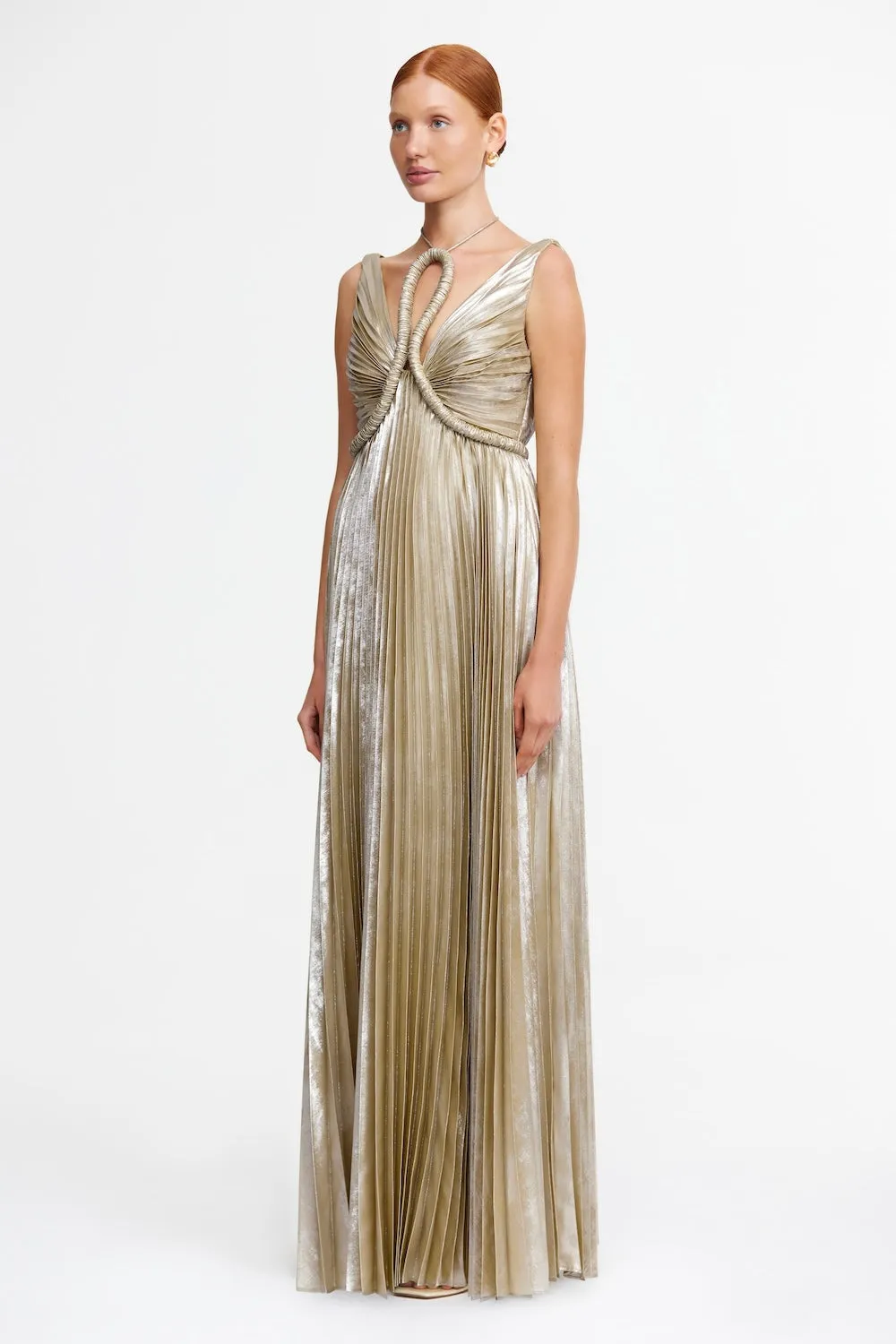 City Style Texture Edge MILESHILL MAXI DRESS