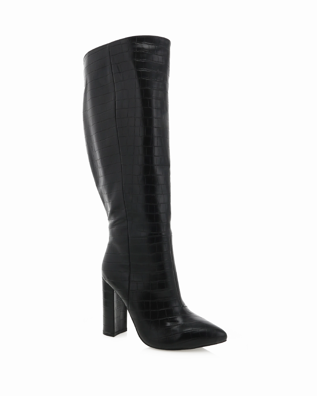 MILLA CURVE - BLACK CROC Shear Warm Dance Edge