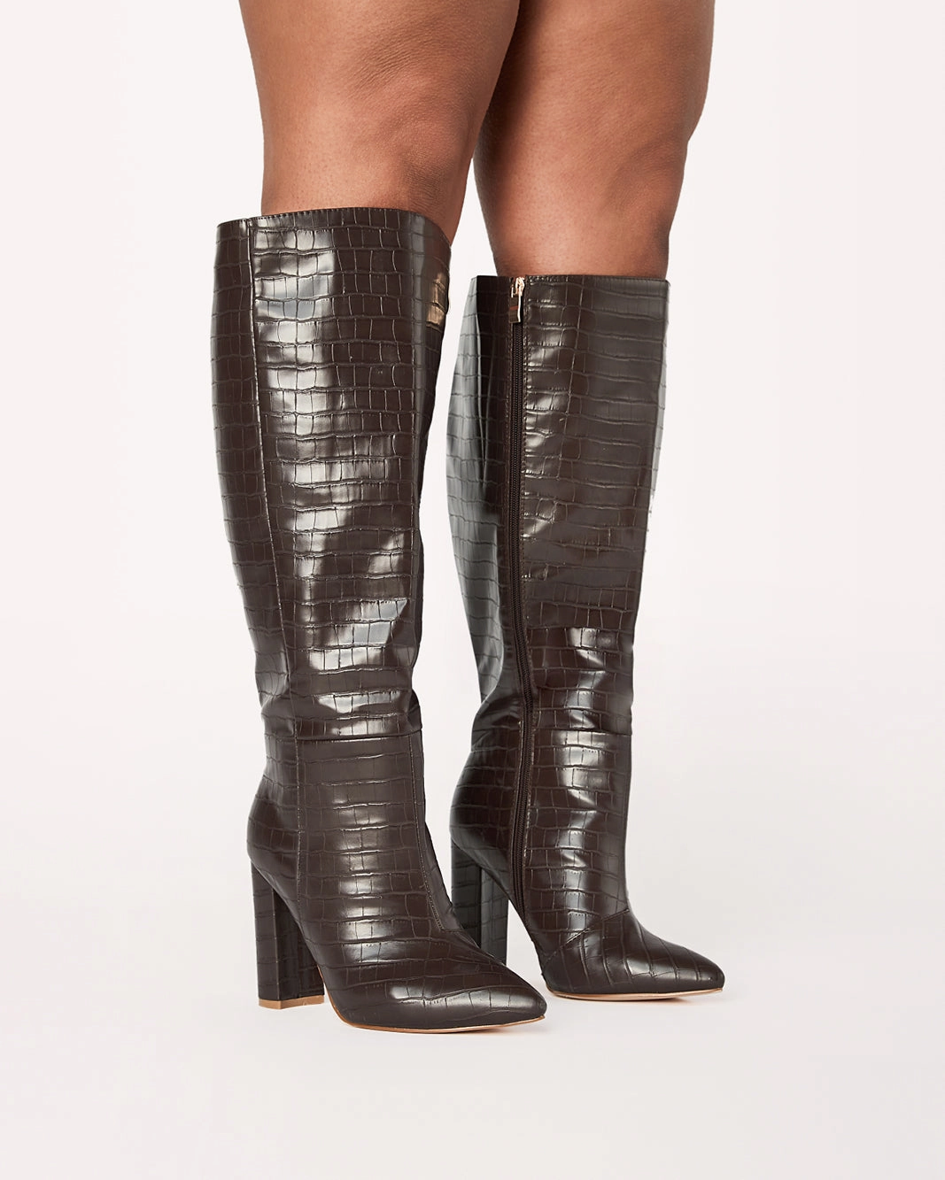 Seamless Comfort Daily Walks Anti Odor Winter Walker MILLA CURVE - CHOCOLATE CROC