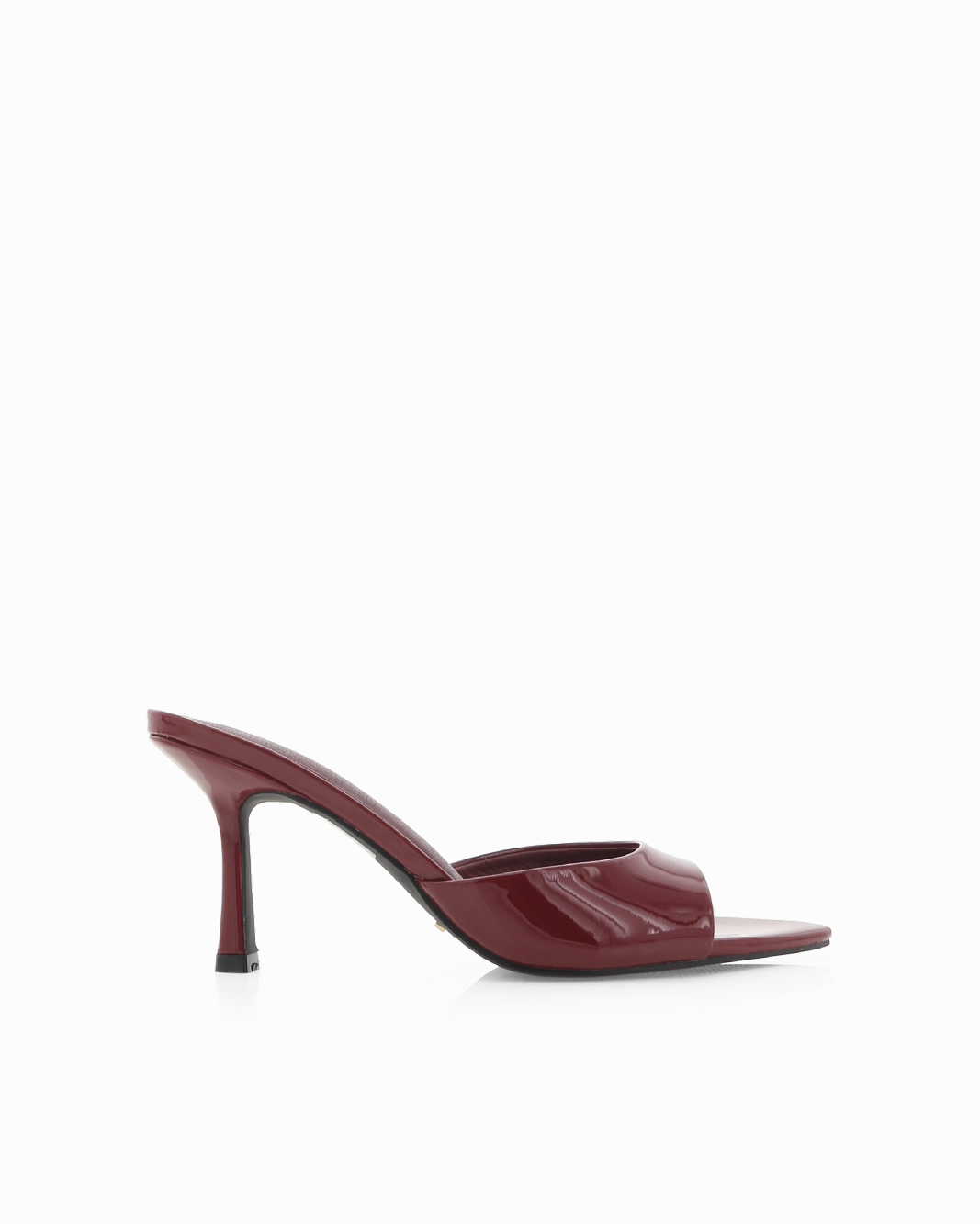 Fashionable Comfortable Heels XANTHE - CHERRY RED PATENT