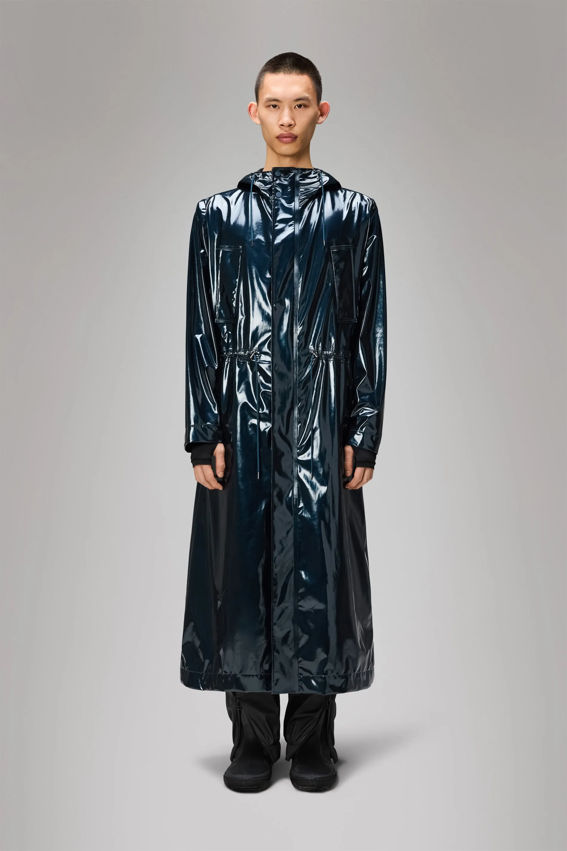 Bold Longest Jacket Double Stitch Reinforcement