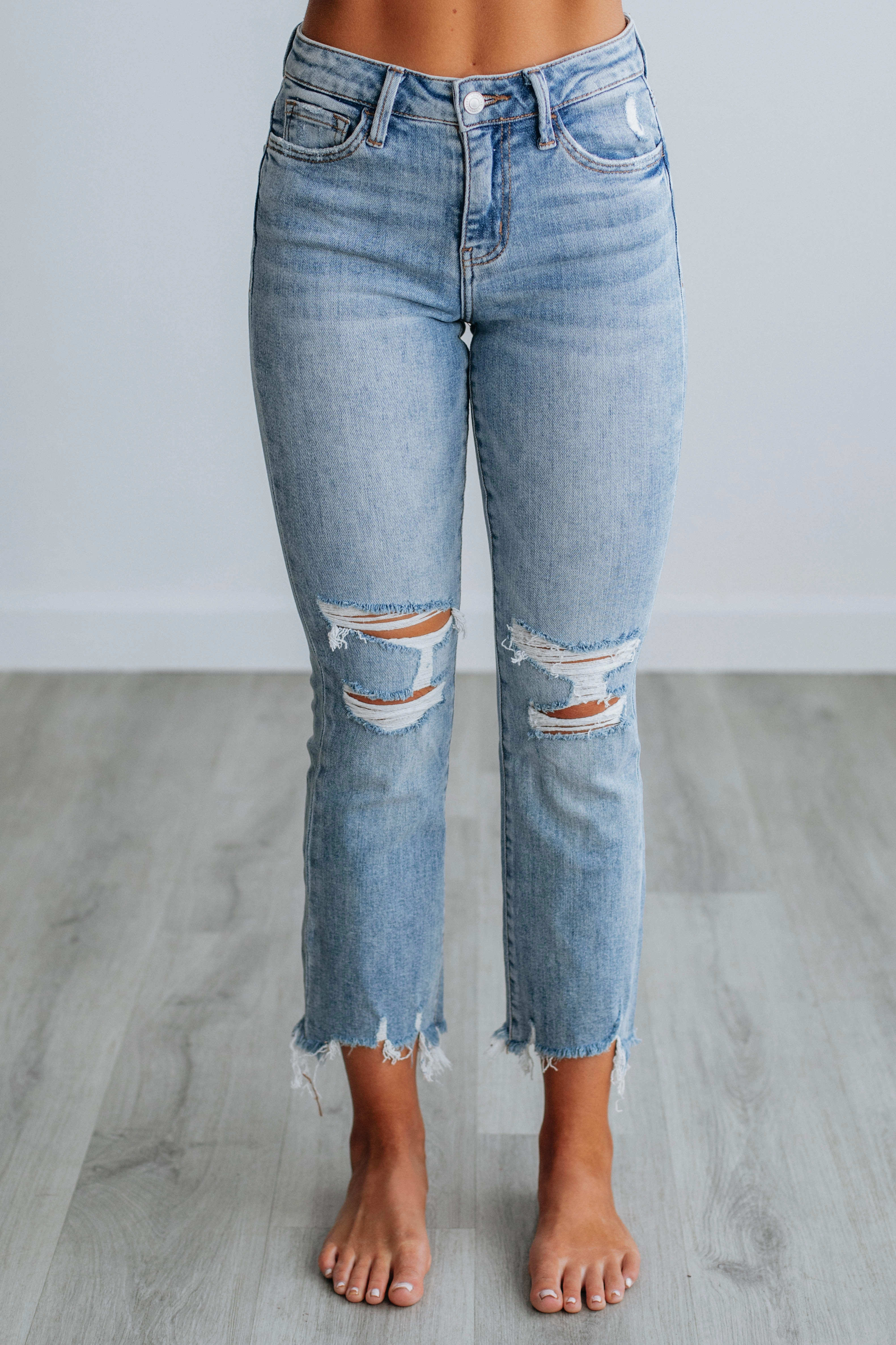 Chrissy Vervet Jeans Casual Staple Vintage Wash