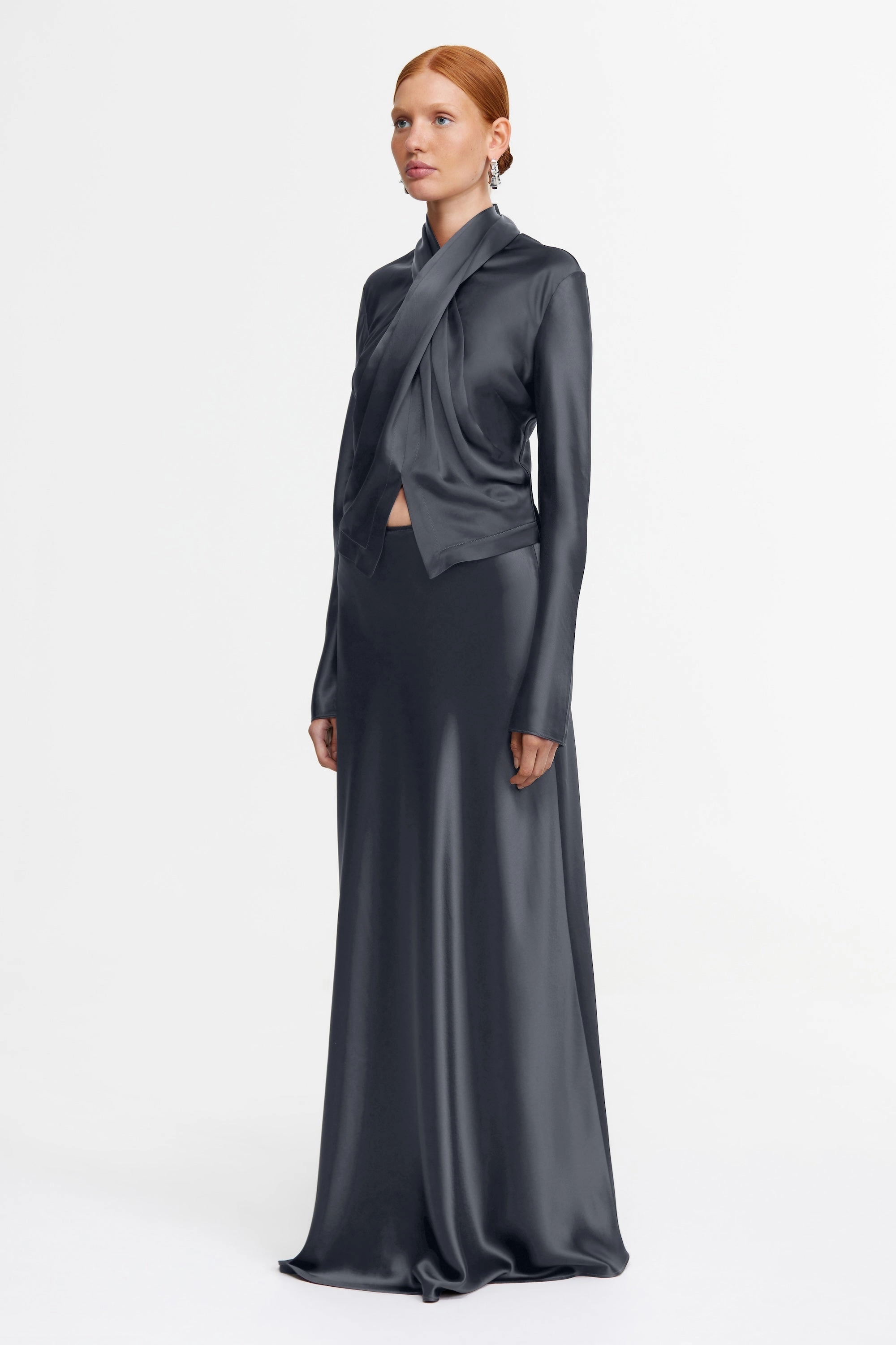 Fringe Detail BROSA MAXI SKIRT