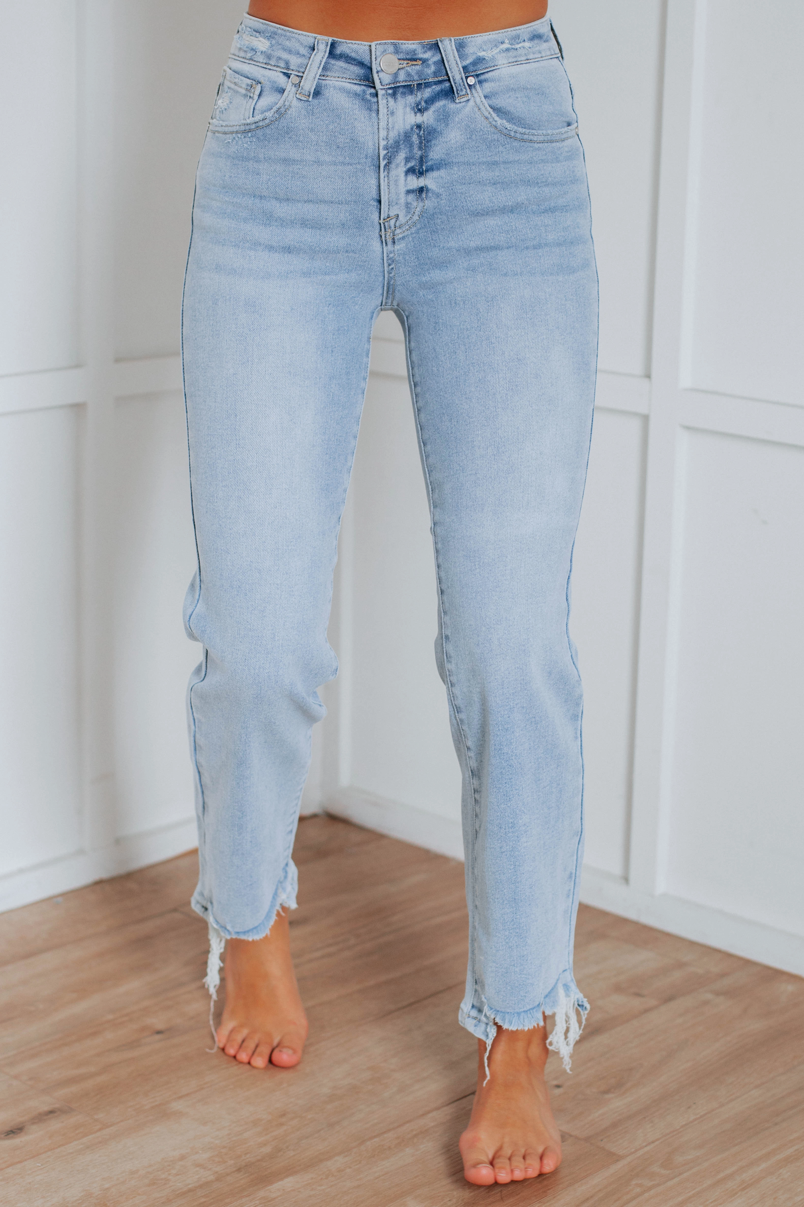 Millie Risen Jeans - Light Wash Easy Care