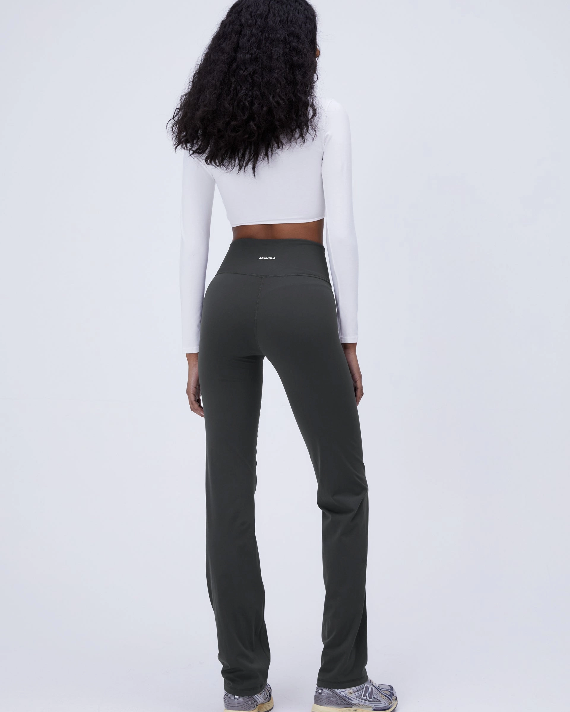 Yoga Pant - Graphite Grey Minimalist Design Travel Outfit Skin Friendly