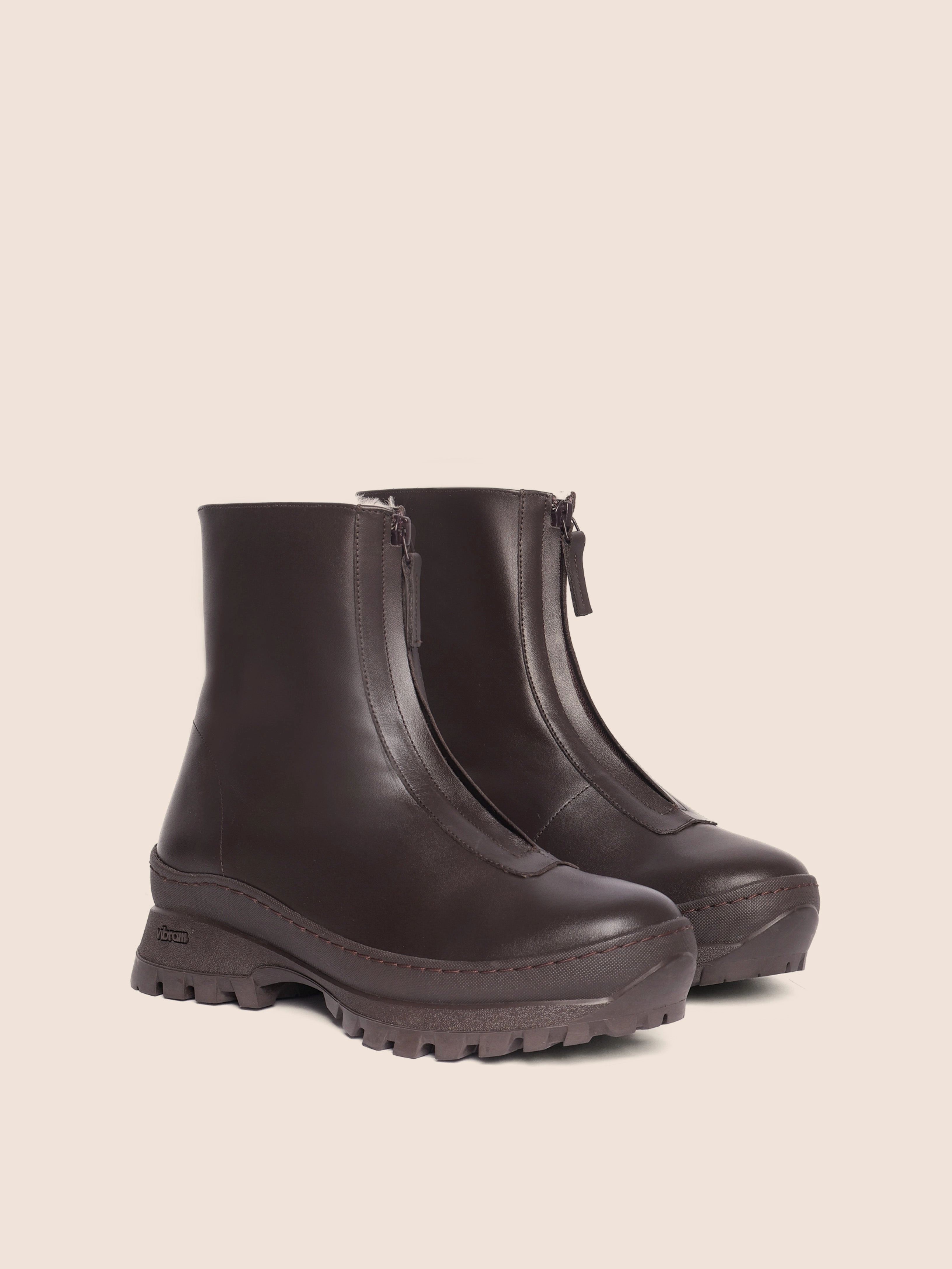 Daily Movement Archaeologist Estrella Brown Lined Boot