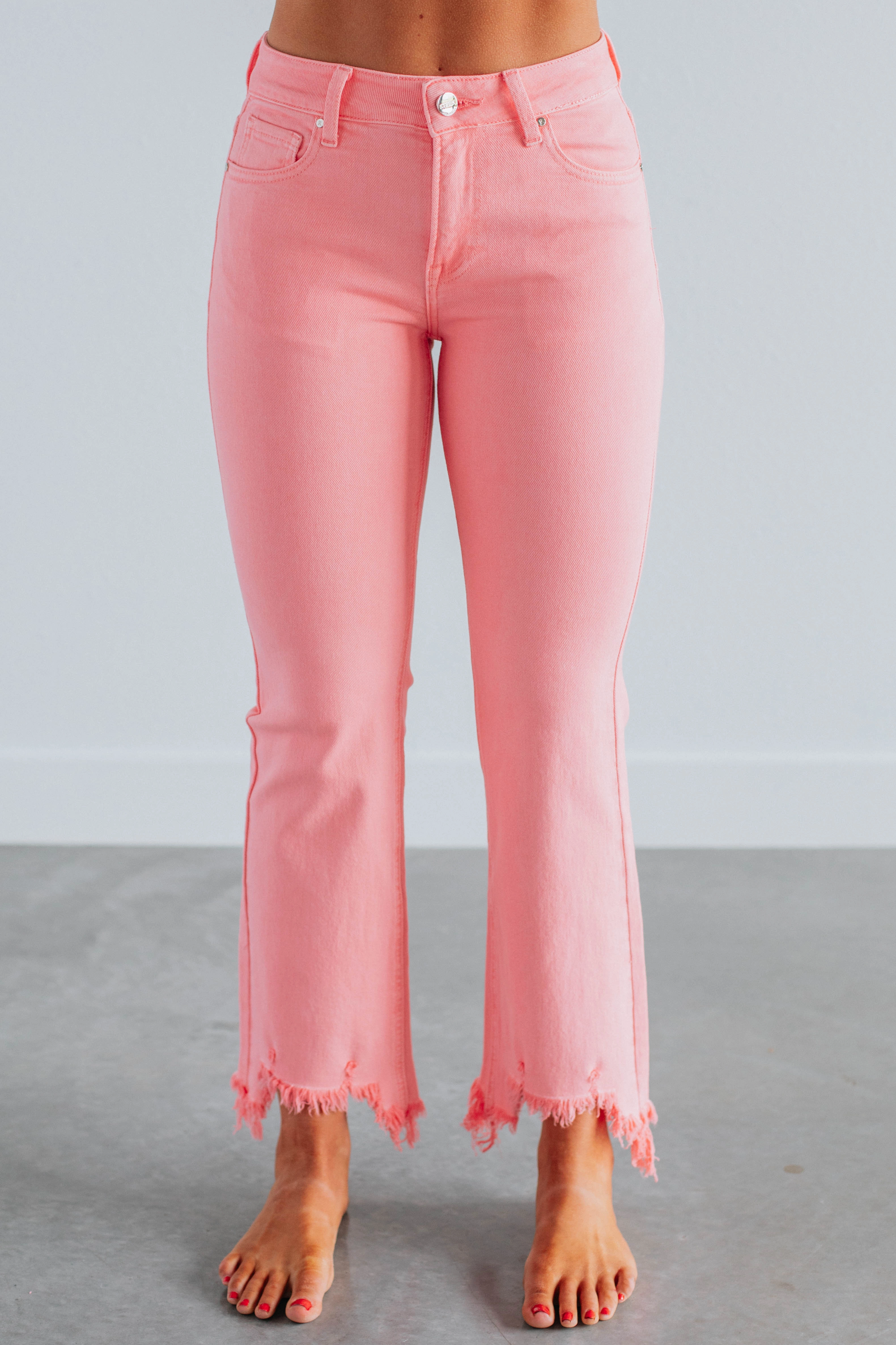 Neona Risen Jeans - Flamingo Affordable Durable Office Wear Trendy Home Comfort
