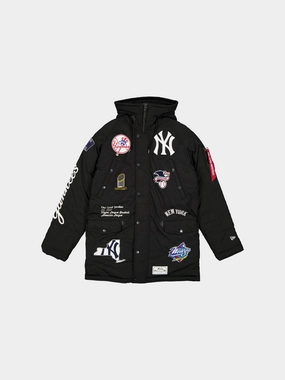 NEW YORK YANKEES X ALPHA X NEW ERA N-3B PARKA Breathable Outer Shell