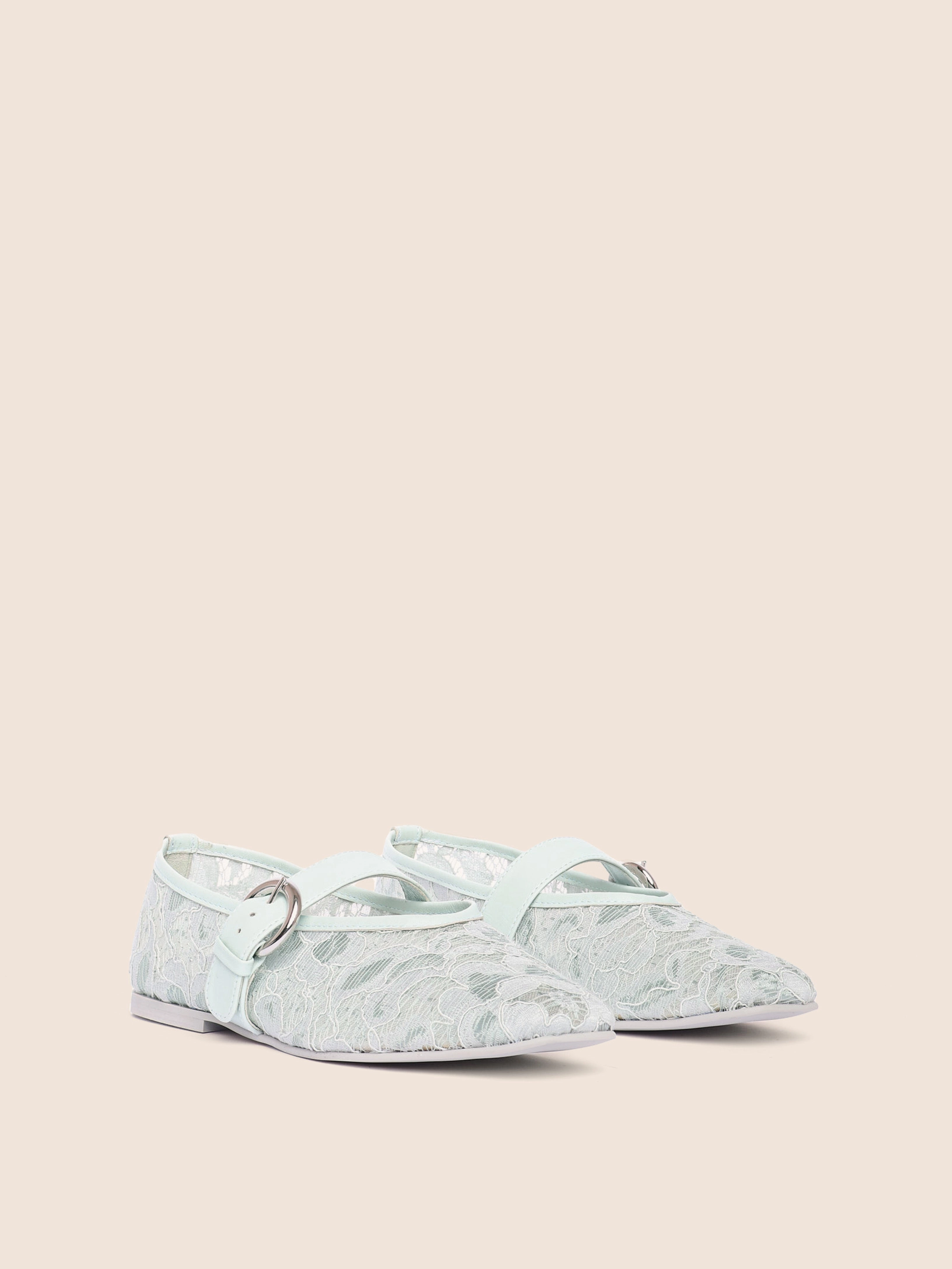 Aveiro Blue Lace Ballerina Easy Comfort Tea Time