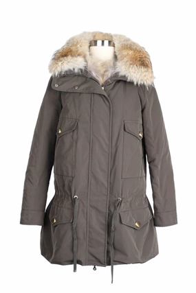 Compression Fit Technology Stain Proof Margarita Fur Lined Parka