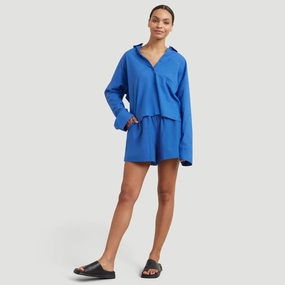 QuickDryTechnology Kenya High-Waisted Organic Cotton Short