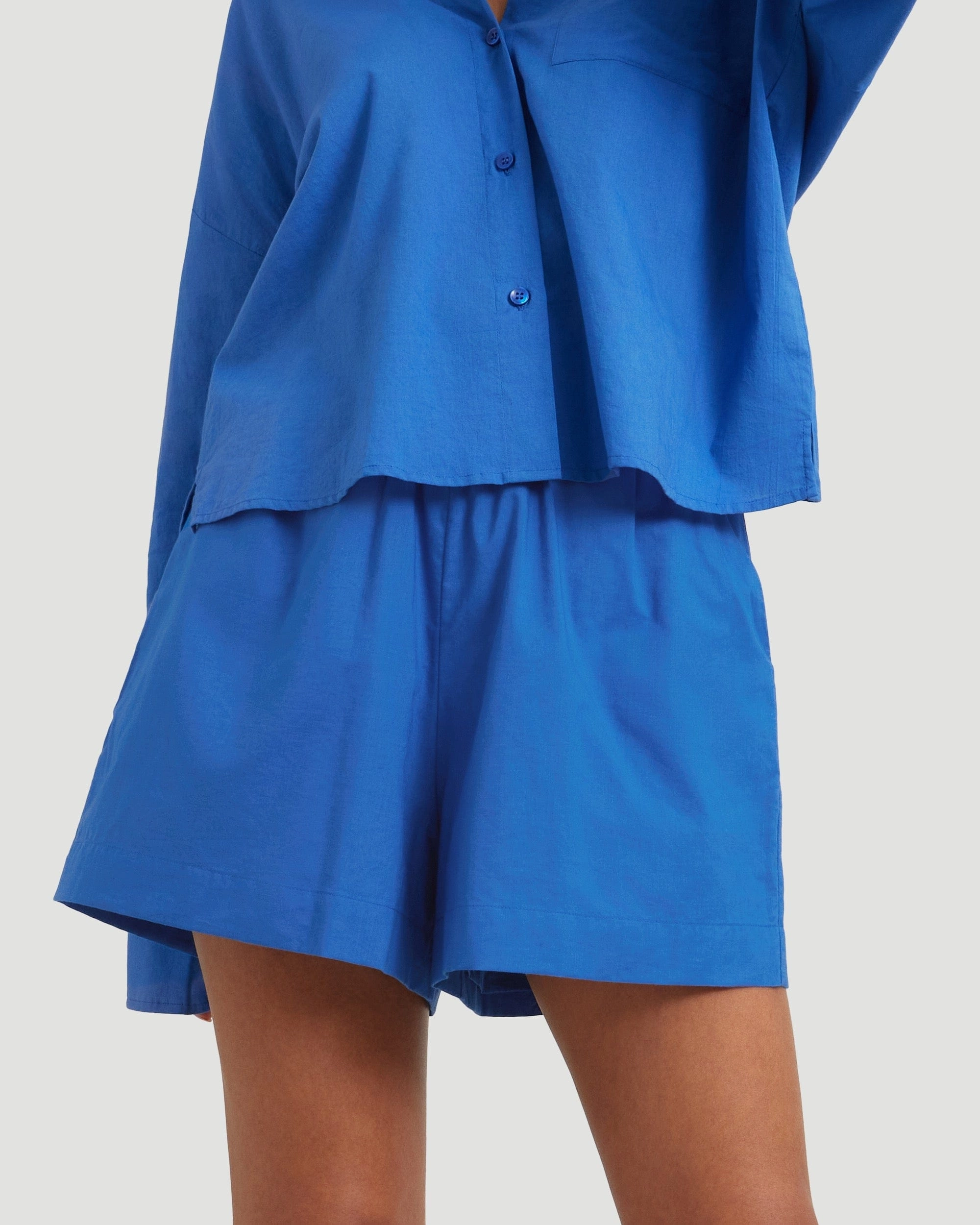 Smooth Fit Flexible Stitching Kenya High-Waisted Organic Cotton Short