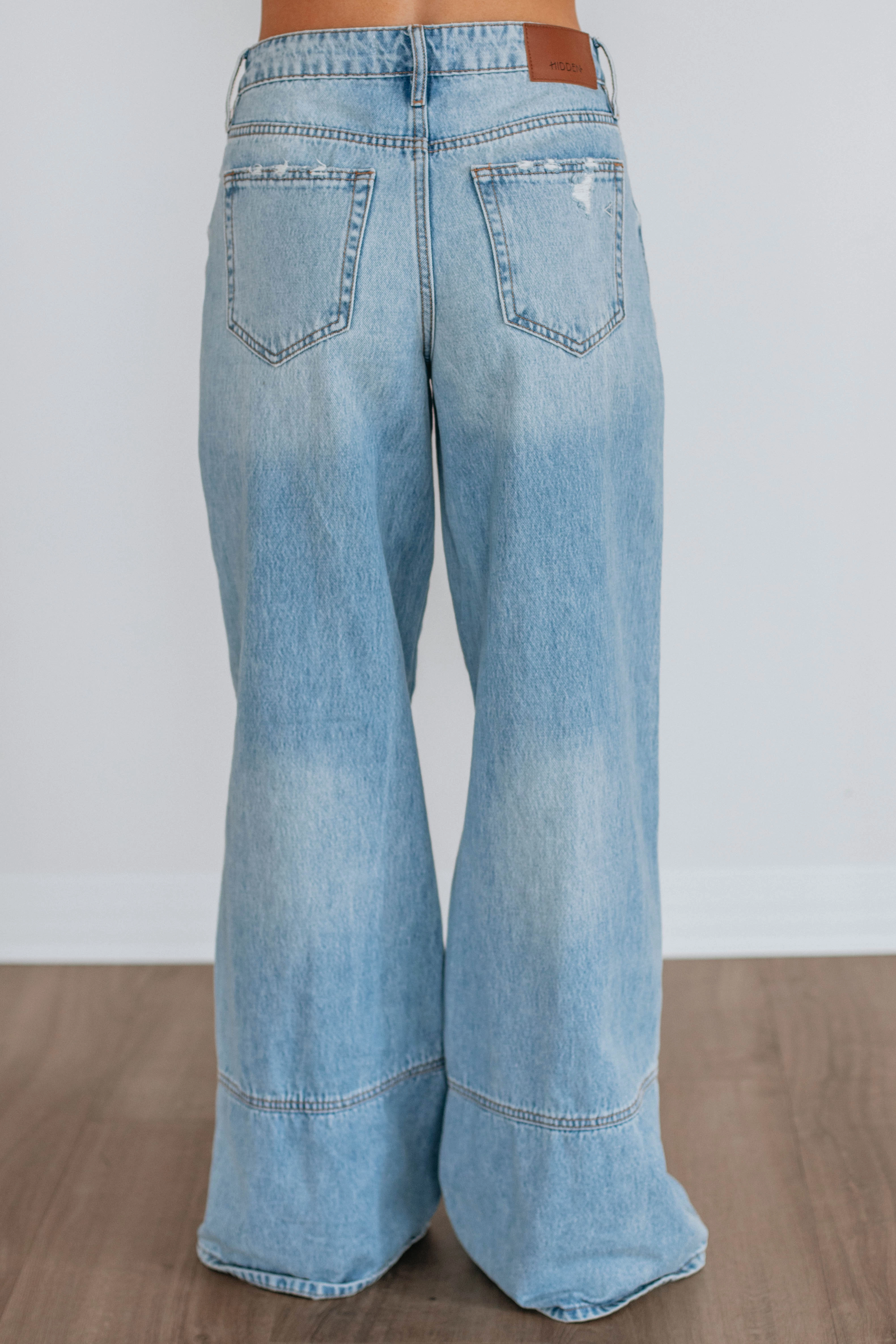 Utility Look Autumn Days Parent Style Nori Hidden Jeans - Good Vibes