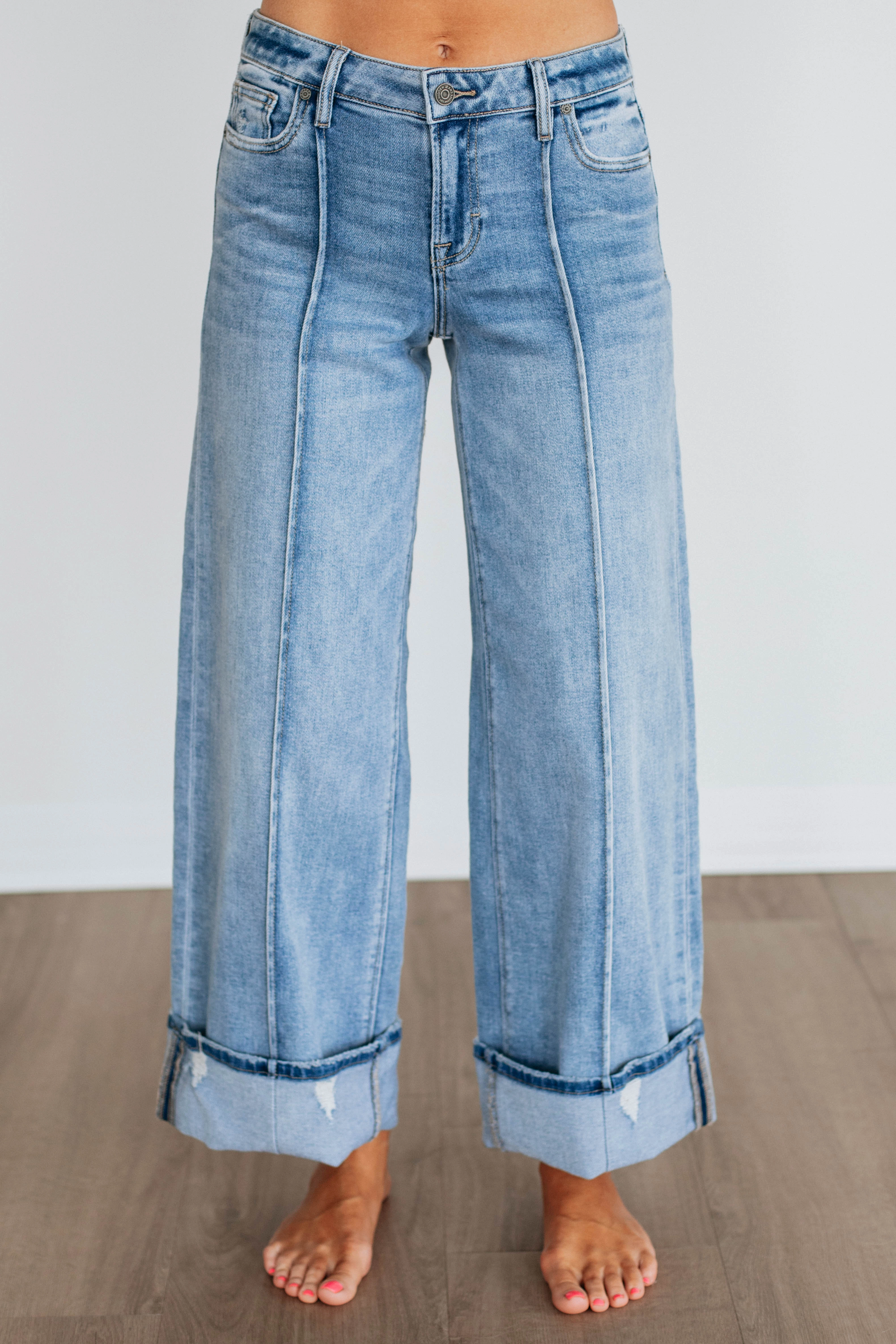 Couple Look Office Wear Minimalist Trendy Everyday Nori Hidden Jeans - Stellar