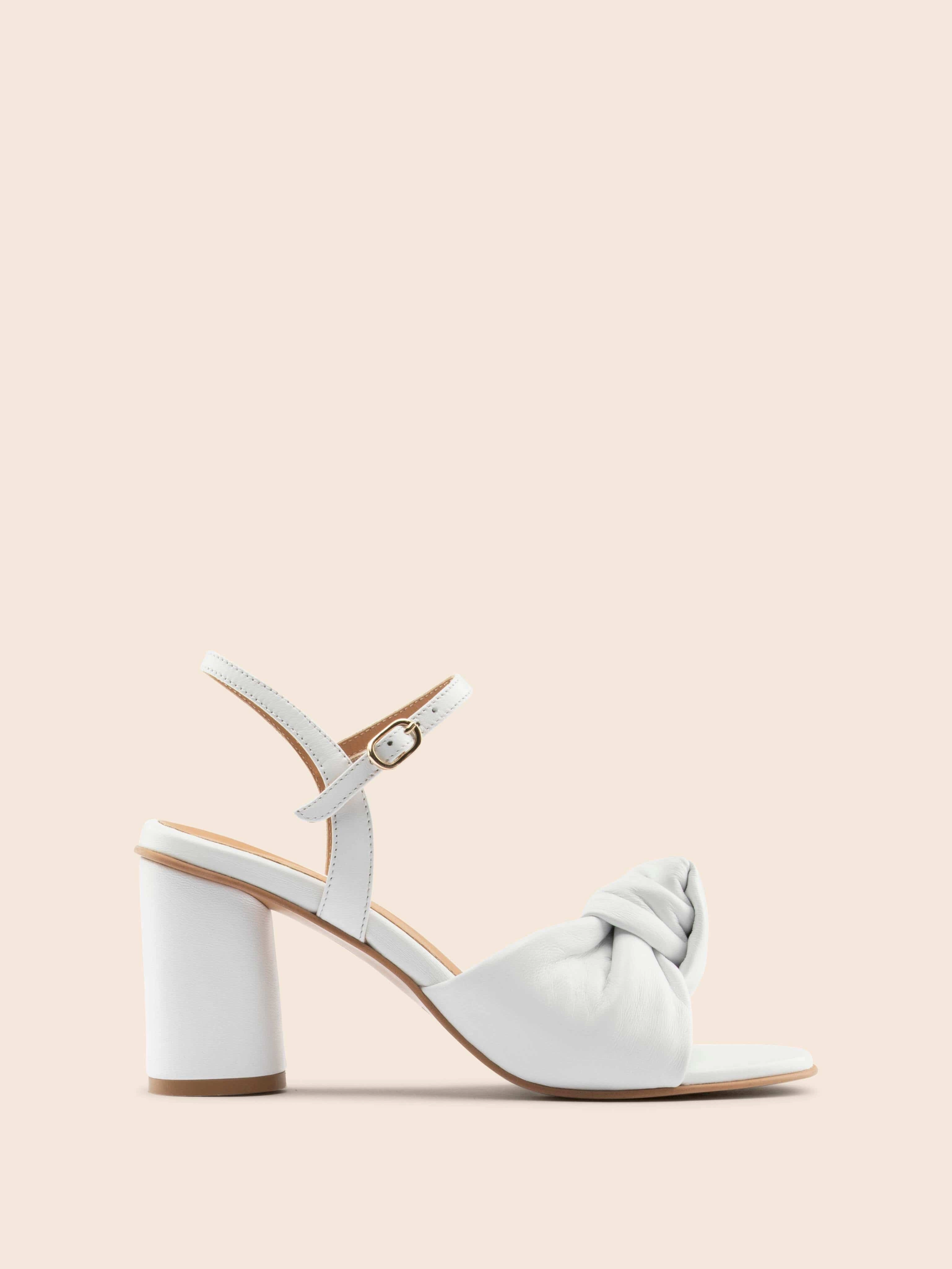 Adjustable band Noto White Heel