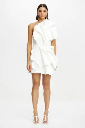 Embroidered-Detail Smart Comfort OAKE MINI DRESS