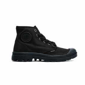 Reinforced Form Night Travel Pampa Hi Boot in Black from Palladium