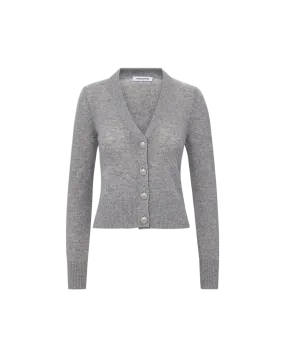 Solene Cashmere Cardigan Seasonal Comfort Softened Edges
