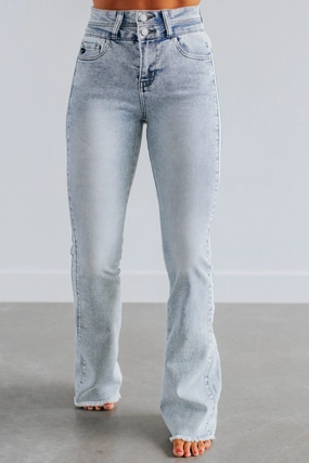 Orlando KanCan Bootcut Jeans - Light Wash Trendy High Quality Spring Mood Elegant City Walk