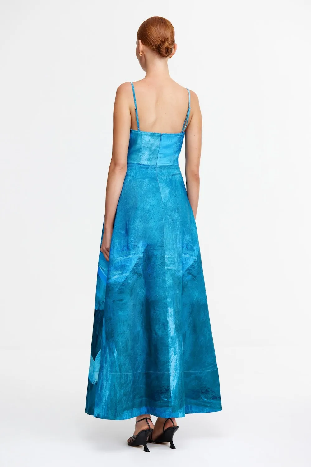 Gathered Skirt petite size OSIDGE MAXI DRESS