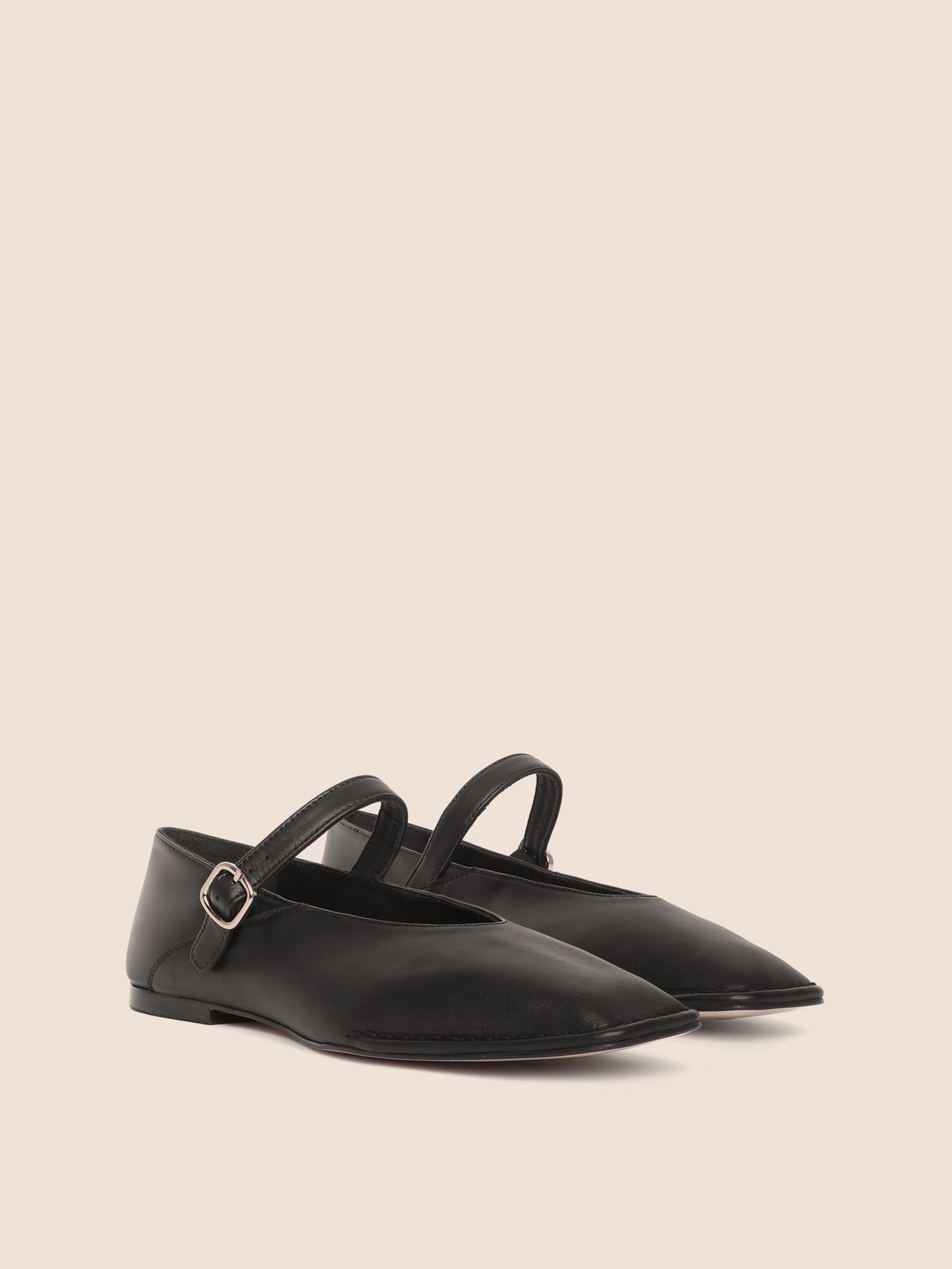 Osuna Black Ballerina Versatile Shoes Versatile Construction