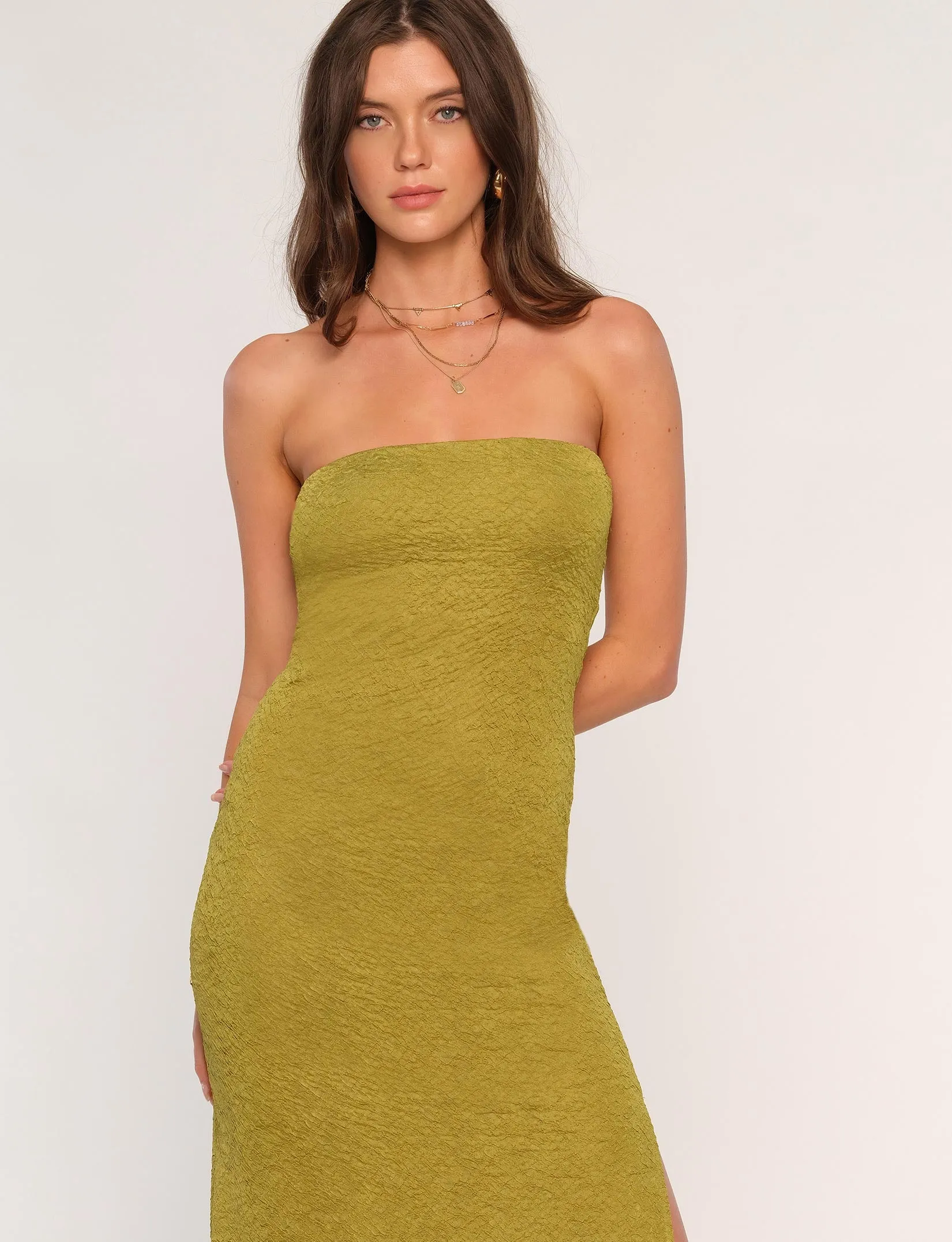 Bold Statement Texture Softness Penrose Dress