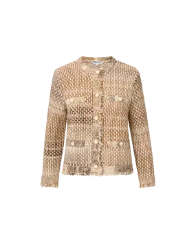 Sariyah Knit Jacket Premium Knitwear Chilly Day Outfit