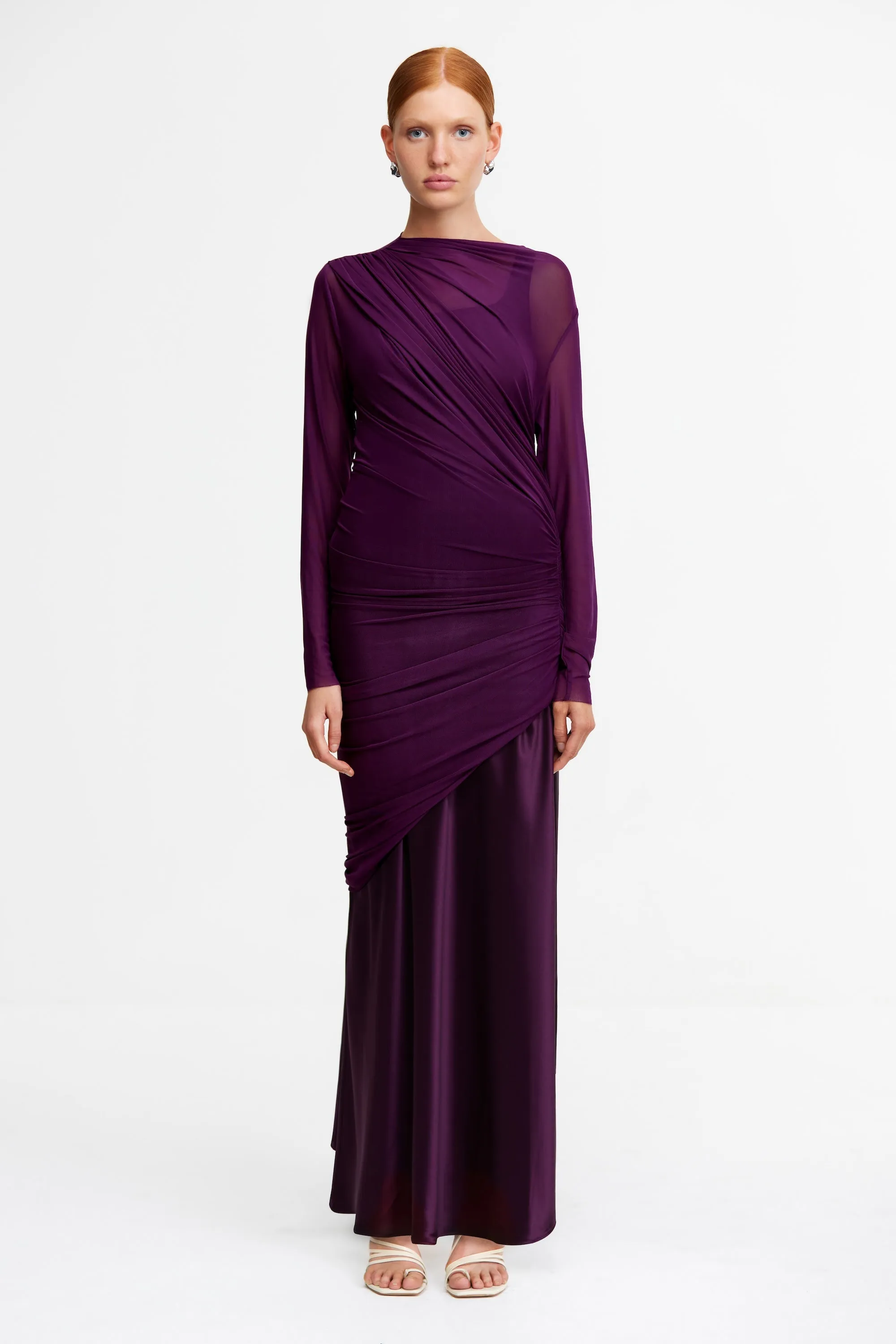 RHODEHILL MIDI DRESS Underwire-Support