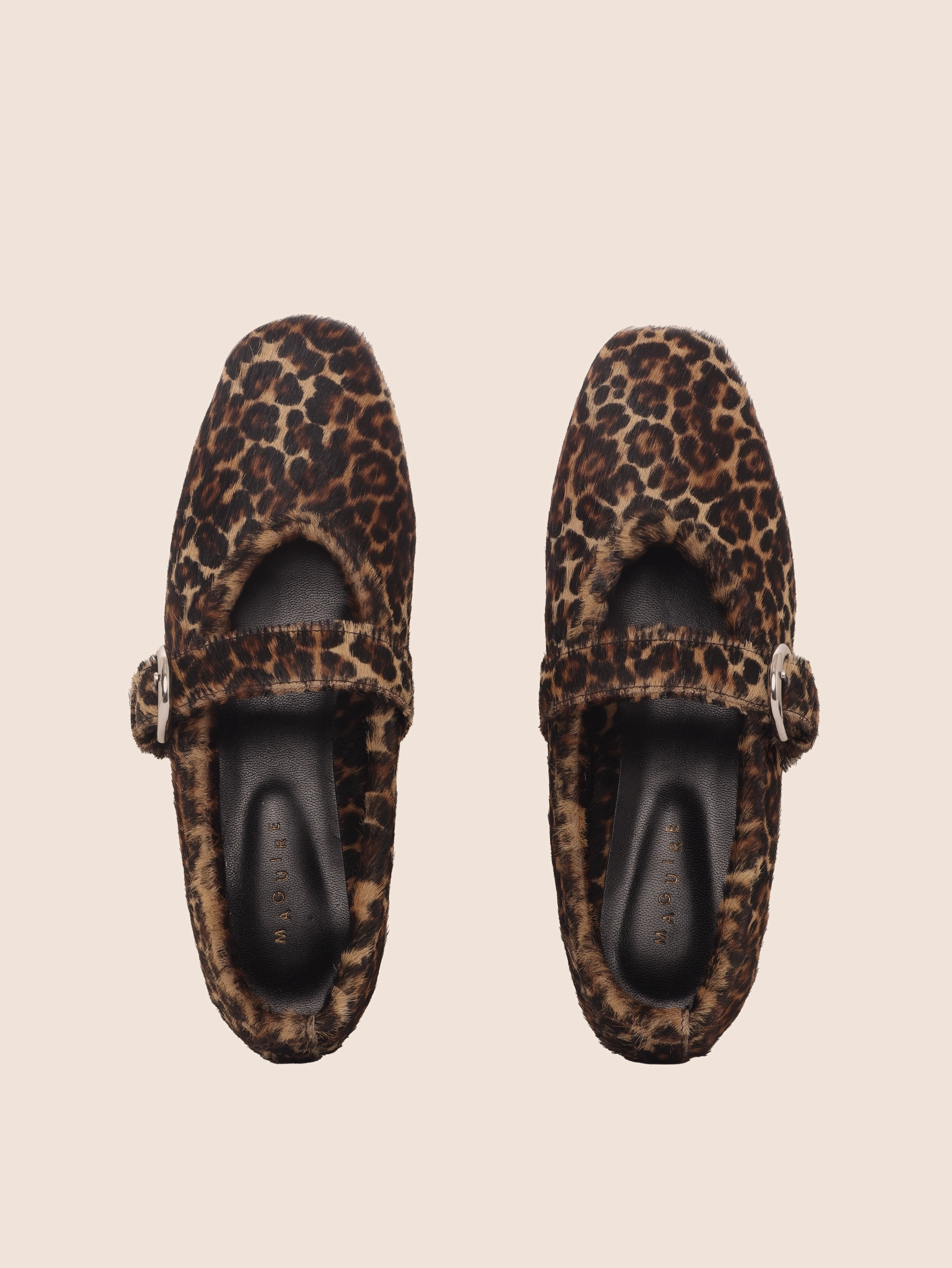Weekend Casual Slip-On Comfort Aveiro Cheetah Ballerina